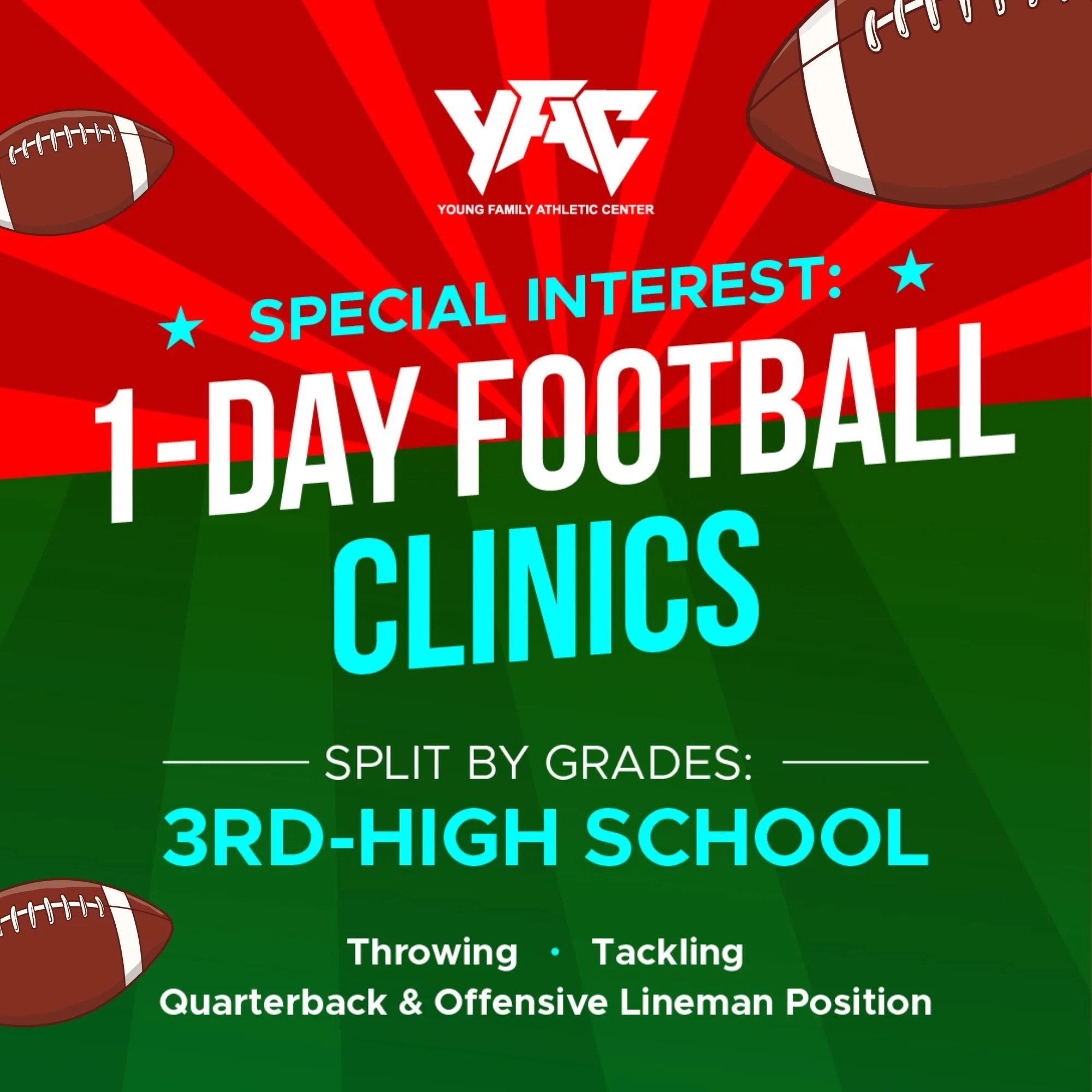 🌞 This Summer&mdash;Get in the Game! 🏈💥 Don&rsquo;t miss the electrifying 1-Day Football Clinics with legendary coach Walter Boyd! 🎉

Walter Boyd brings major championship experience, college football stardom, and next-level player development to