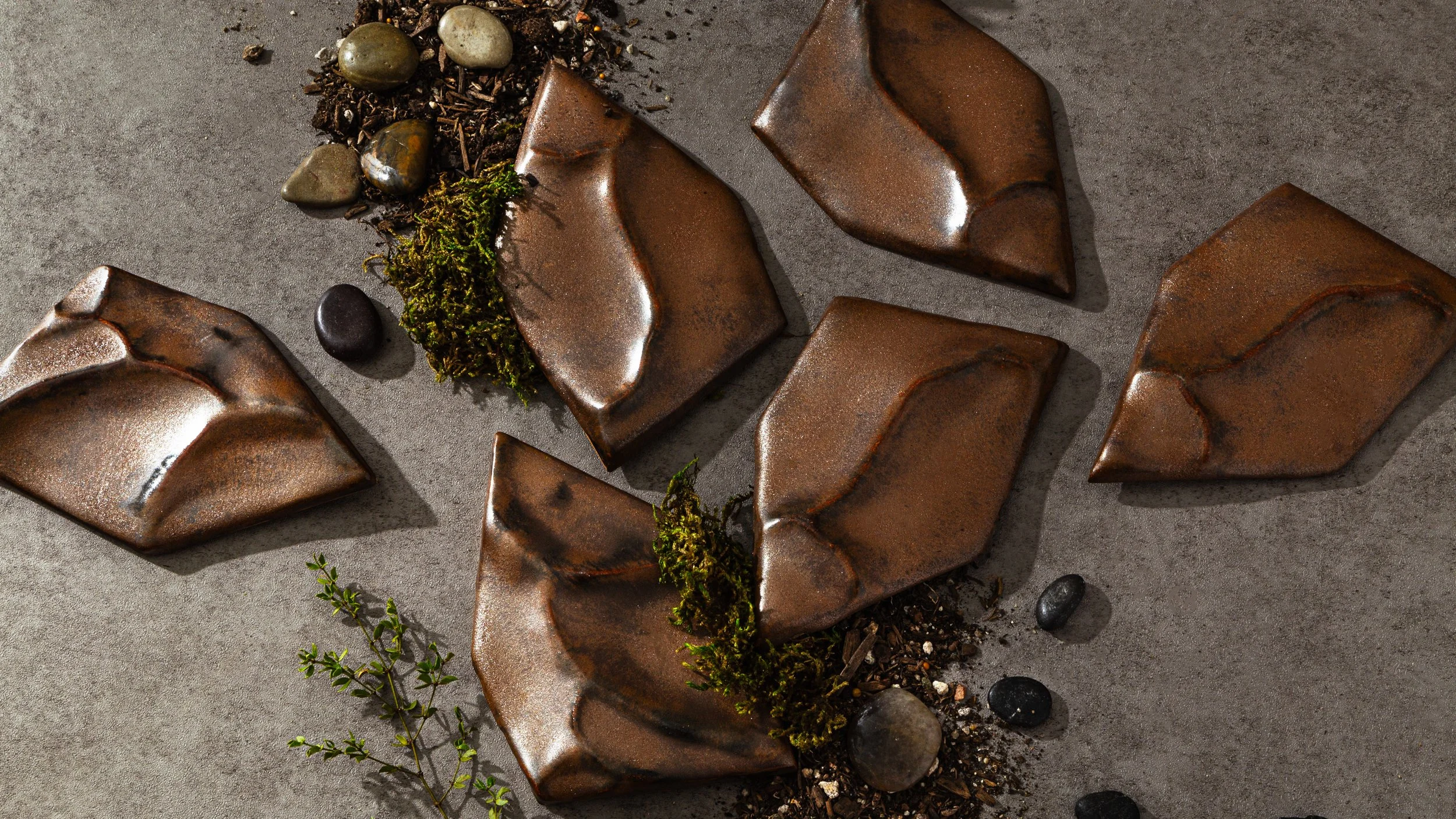 design: EROSION | glaze: COPPER MINE