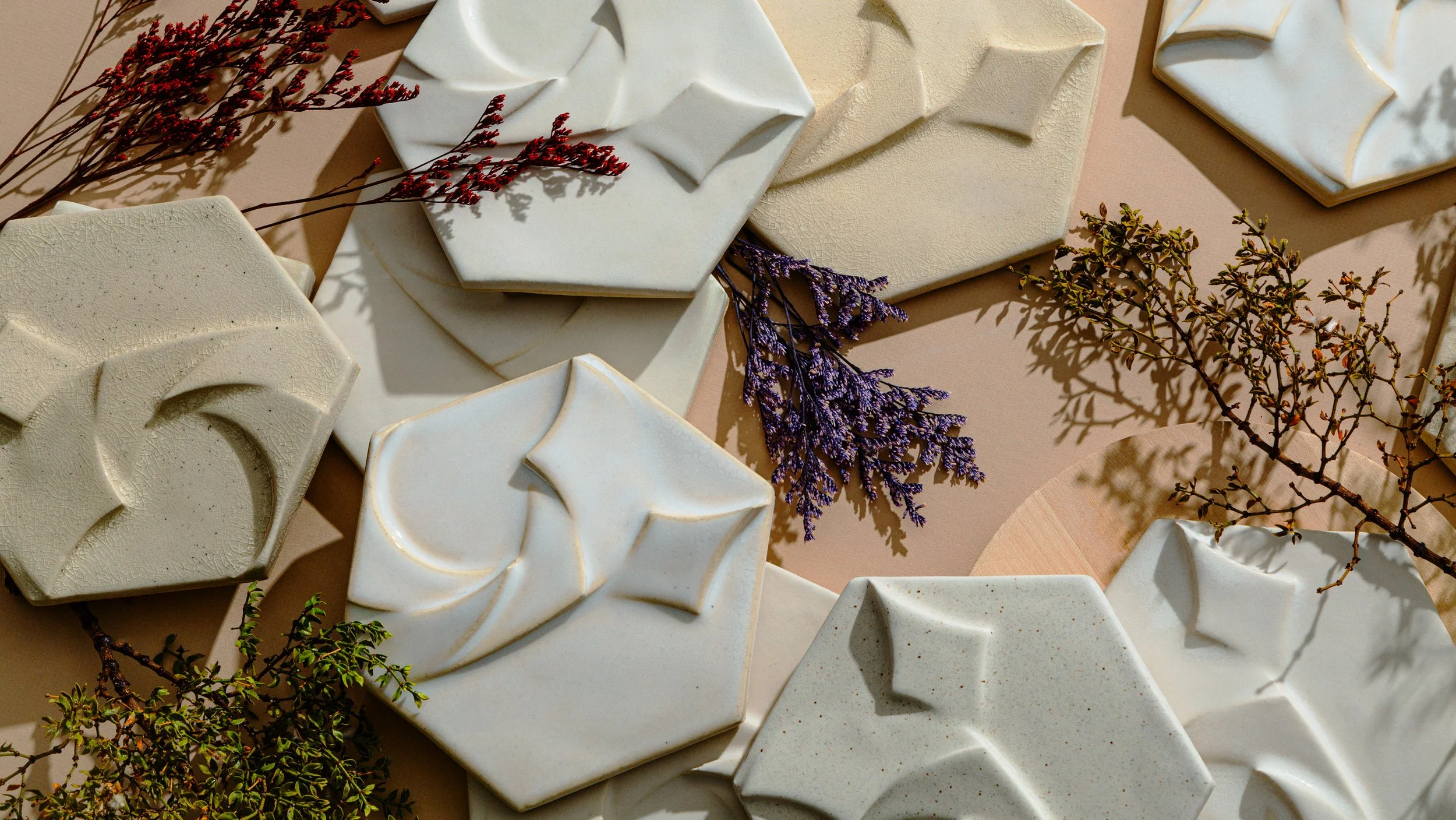 design: KAIYO | glaze: ASSORTED WHITES