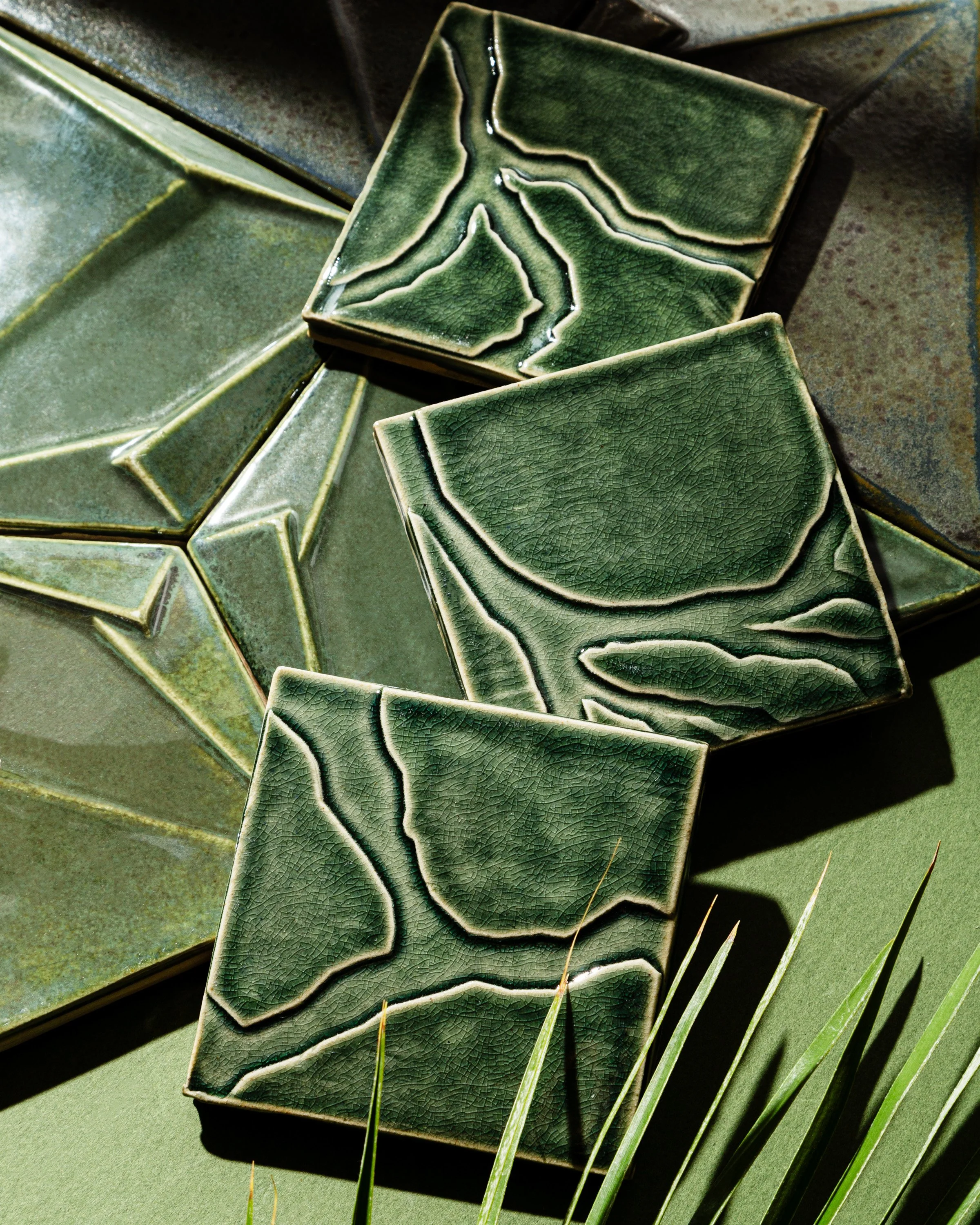 design: BRANCHING | glaze: YEMANJA 