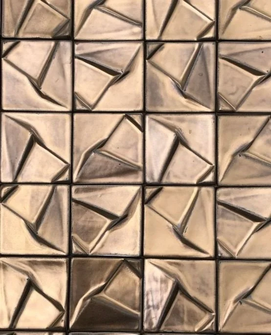 WE ARE AT Westedge FRIDAY + SATURDAY!⁠
Barker Hangar, Santa Monica - Booth #625⁠
⁠
our folded rock tile was designed by cracking the surface of a square and pushing and pulling on the fractured planes - resulting in a quiet but powerful pattern that 