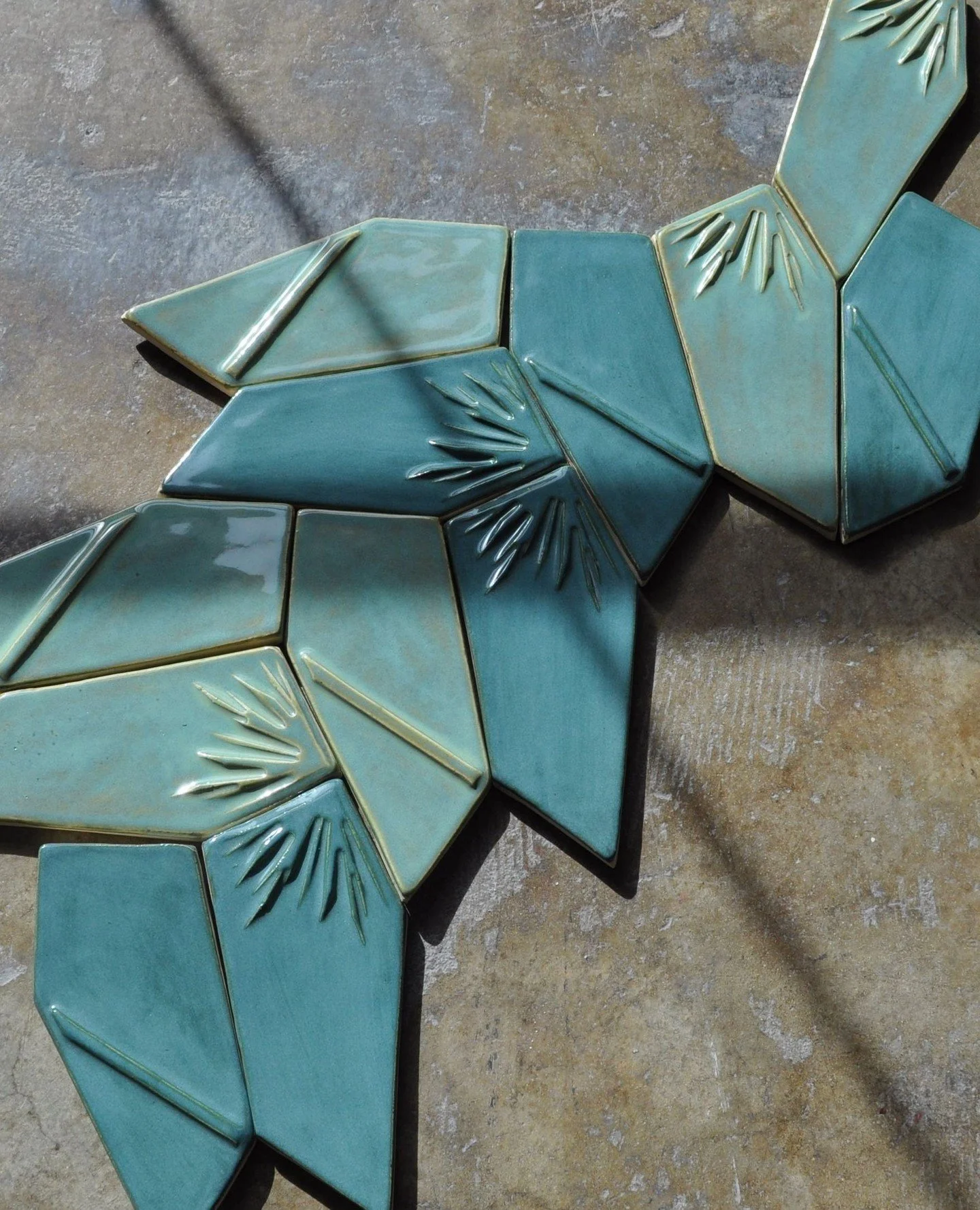 We are always experimenting with shapes and color in the studio - here are uncommon designs (both released and unreleased!) showing you some ways in which we play with architectural surfaces, geometry and abstractions of natural form.⁠
⁠
shown in sha