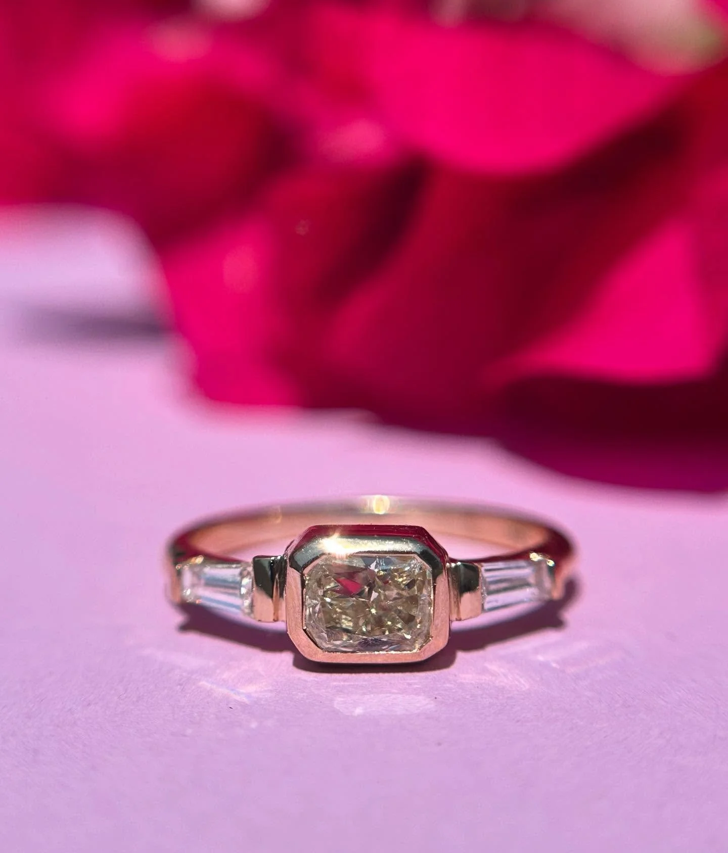 They say when you love something, let it go 🕊️ This was the case for the Luz Yellow Diamond Ring, which recently found its forever home - before I could even post it to the grid! I started lovingly referring to this one as &ldquo;lemon drop&rdquo; d