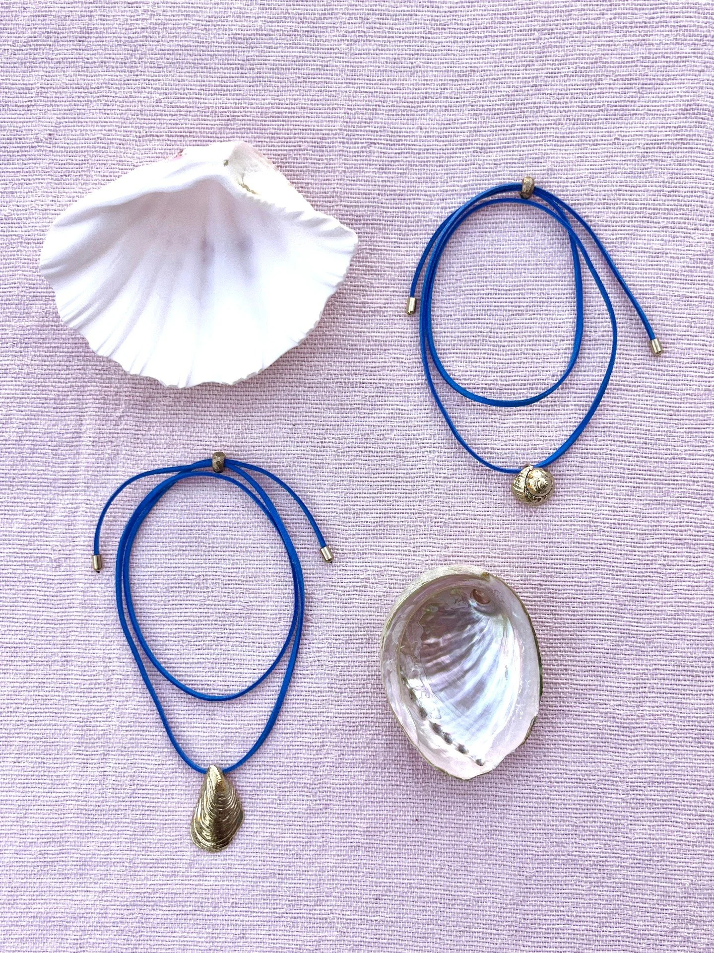 Shells! 🐚 I teased these new styles last month when I debuted them during NYC market week and I am thrilled to announce that they are now live on the site! Check out corded styles with pops of color, statement studs and mermaid-esque drops in silver
