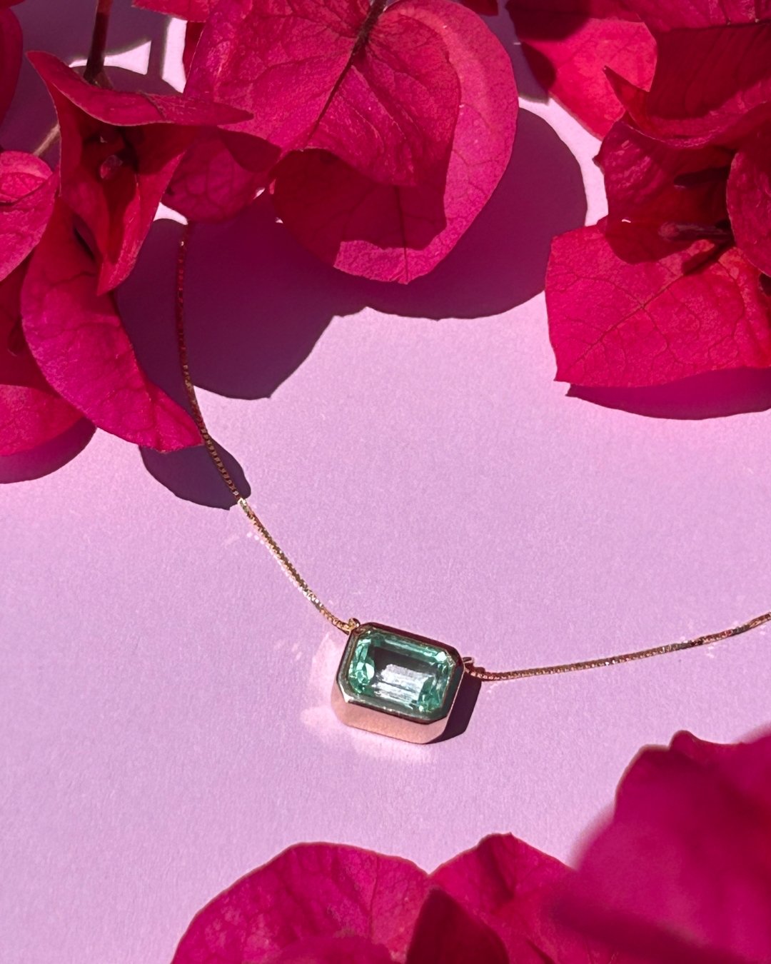 May has somehow slipped away, but I couldn't miss the opportunity to post this beauty! There are only two One of a Kind Emerald Sloane Necklaces currently available ✨💚✨ Find them at @candefinejewelry in Solvang, CA and @morajewelry in Asheville, NC 