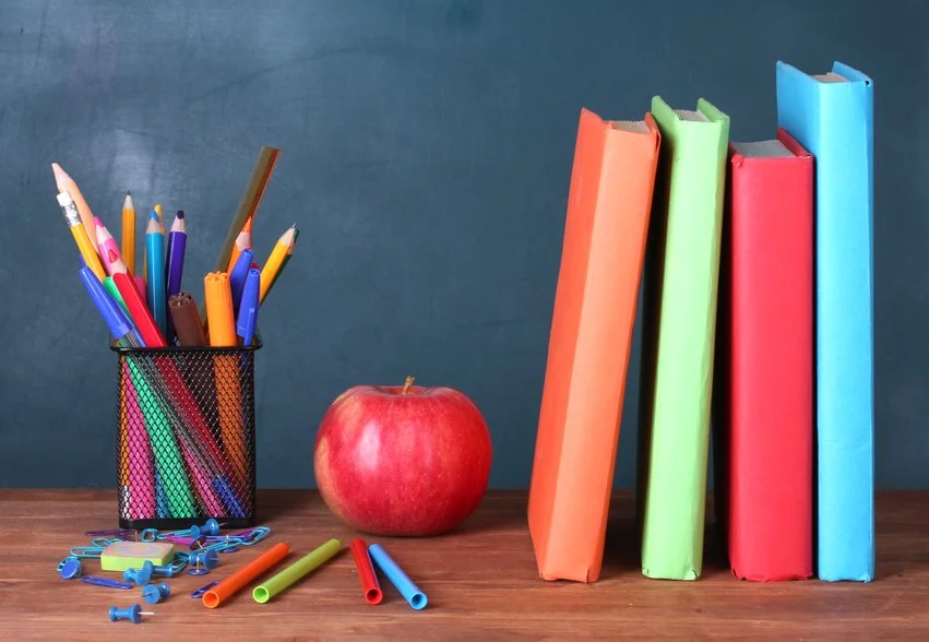 Collecting classroom supplies for our teachers