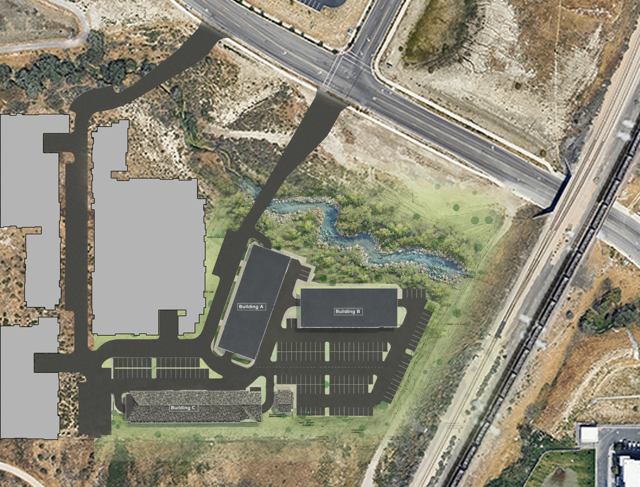 Vista Station rendered siteplan with Google earth background.png