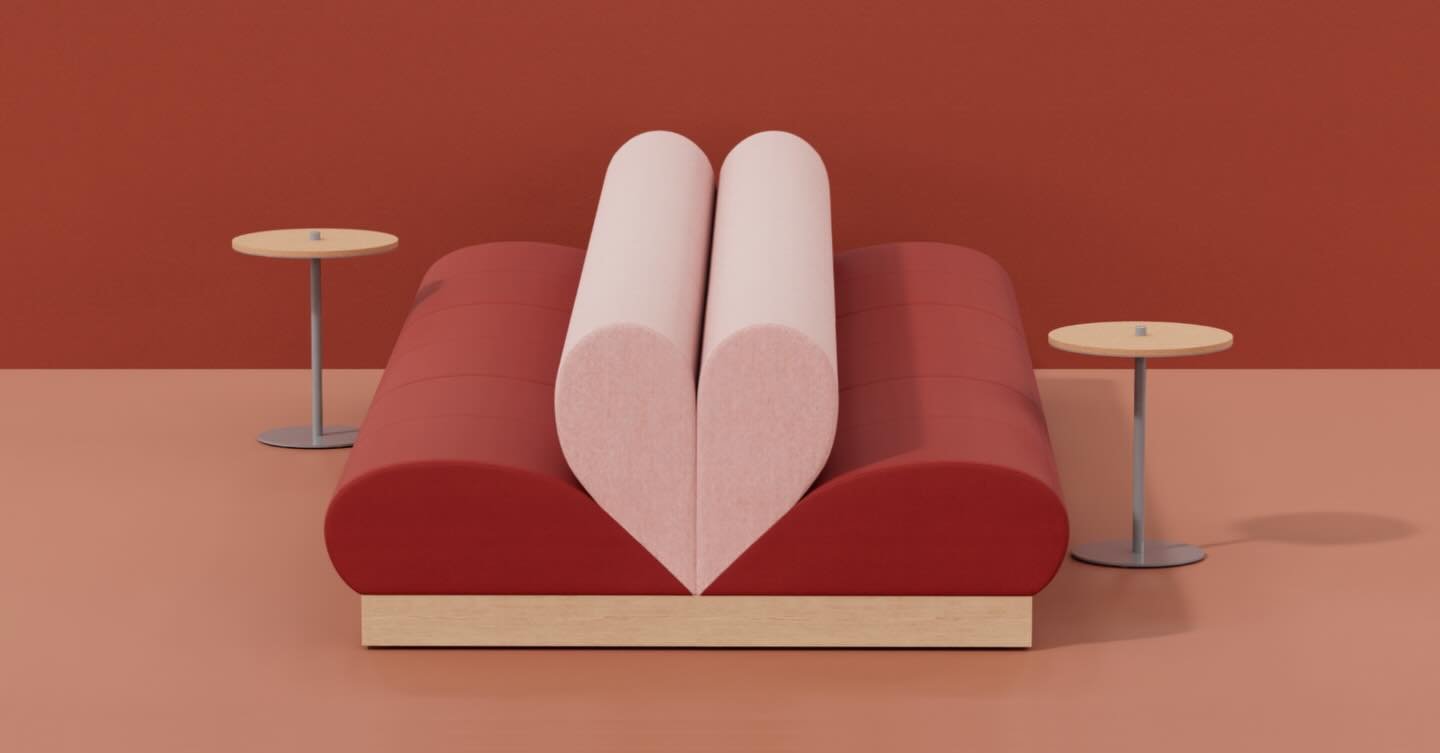 Love is in the air, and in these pieces ❤️

Happy Valentine's Day from Team Concentric! 

Featuring some of our brand's most suitable Valentine's decor, including:

@memofurniture's Candy Lounge
@heartworkinc's Building Block Open Hutch
@lollcontract