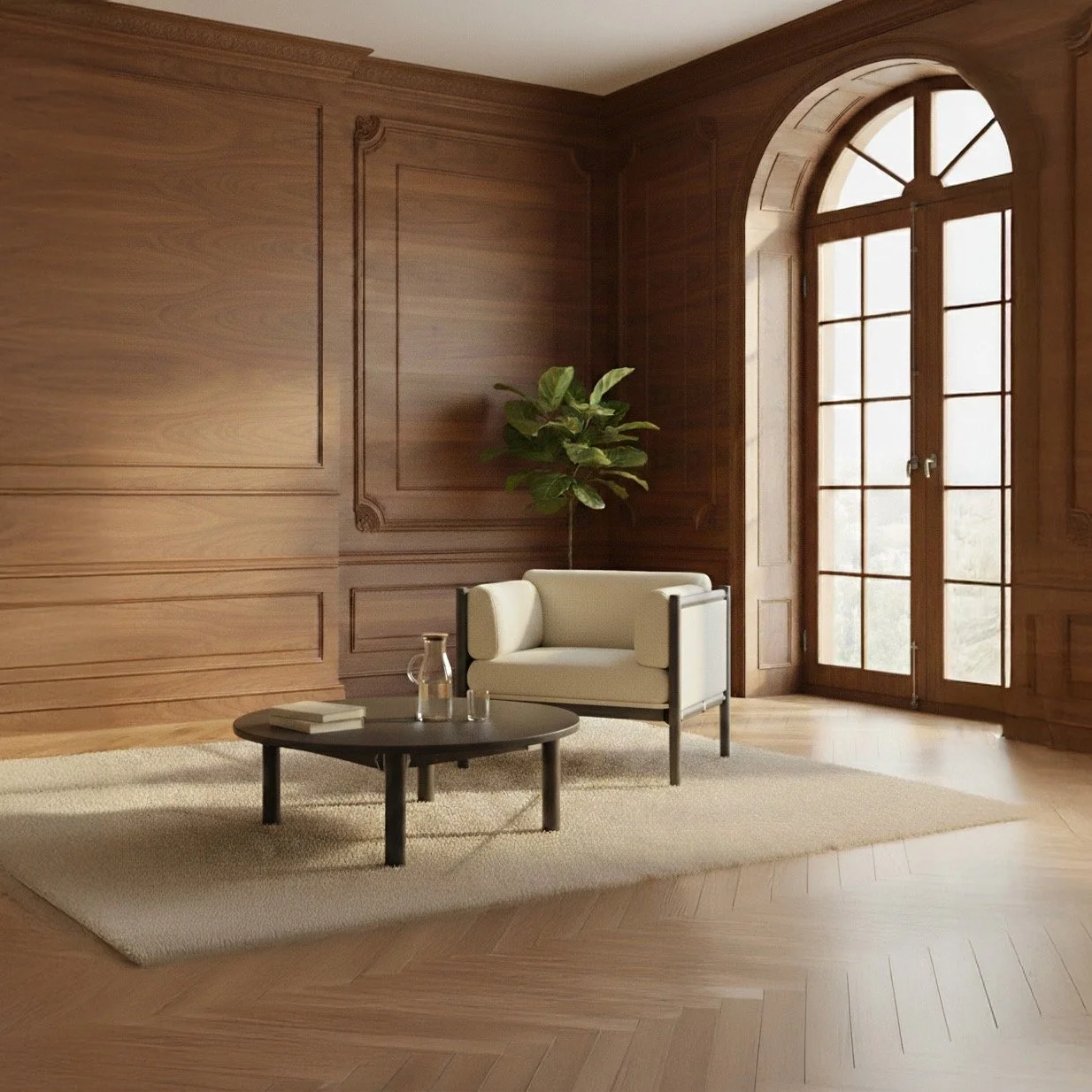 The name DAN refers to Japanese martial arts and means &ldquo;level&rdquo;. Here, @bulodesign's Dan lounge armchair is paired with the new Eco Dan coffee table to offer a stunning combination of solid wood with industrial-inspired details.

Discover 