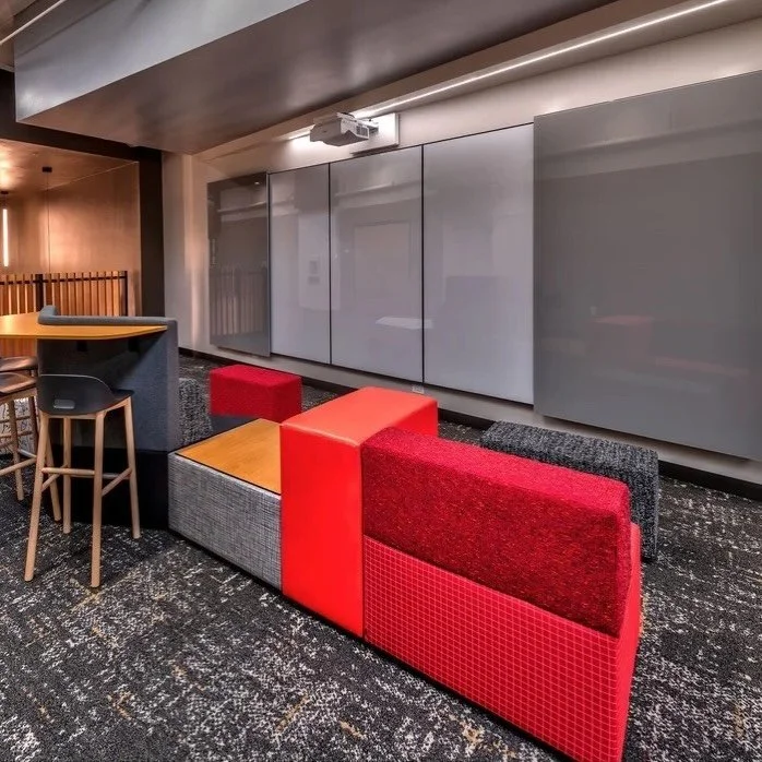 @clarusglassboards specializes in fully customizable, high quality glass boards. 

 On display at Sierra Lutheran High School is a custom Clarus Glide with View Boards. 

#concentricspaces #glassboards #educationalspaces #whiteboard