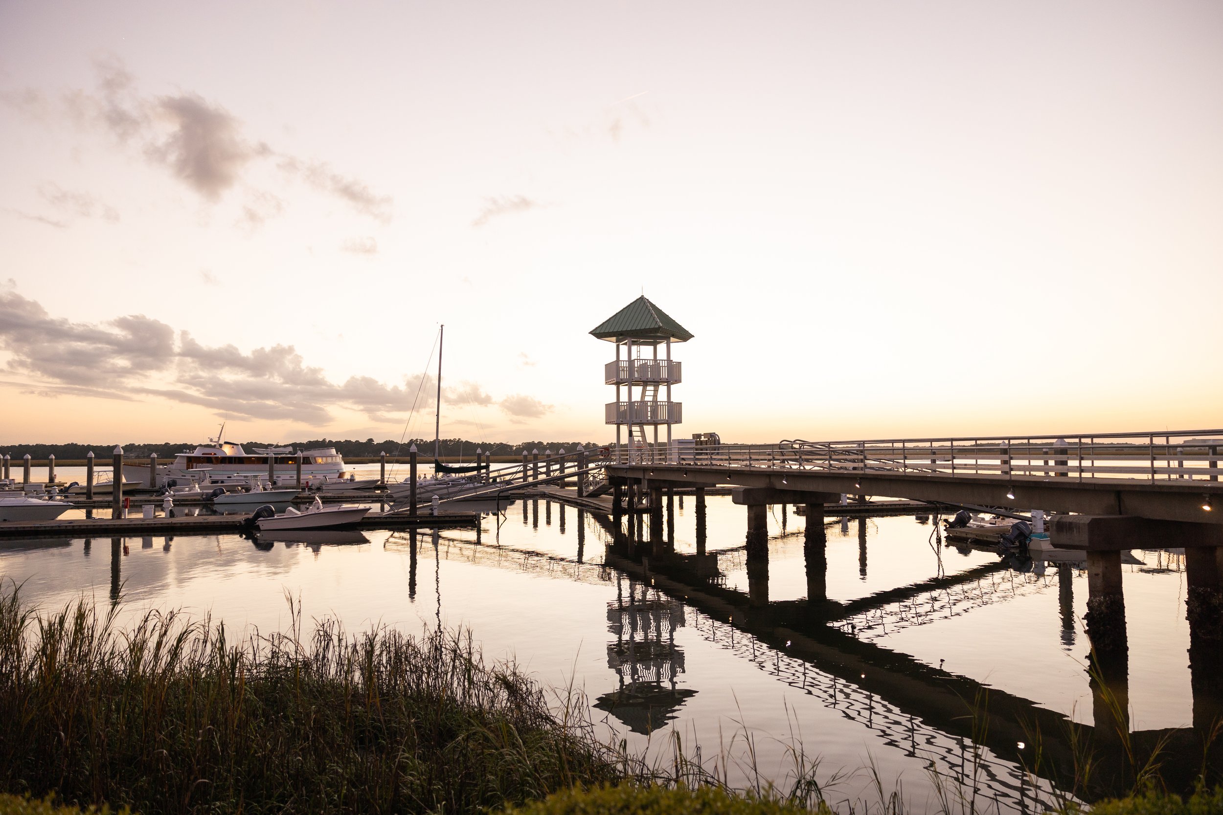 Wilmington Island Savannah Yacht Club docks