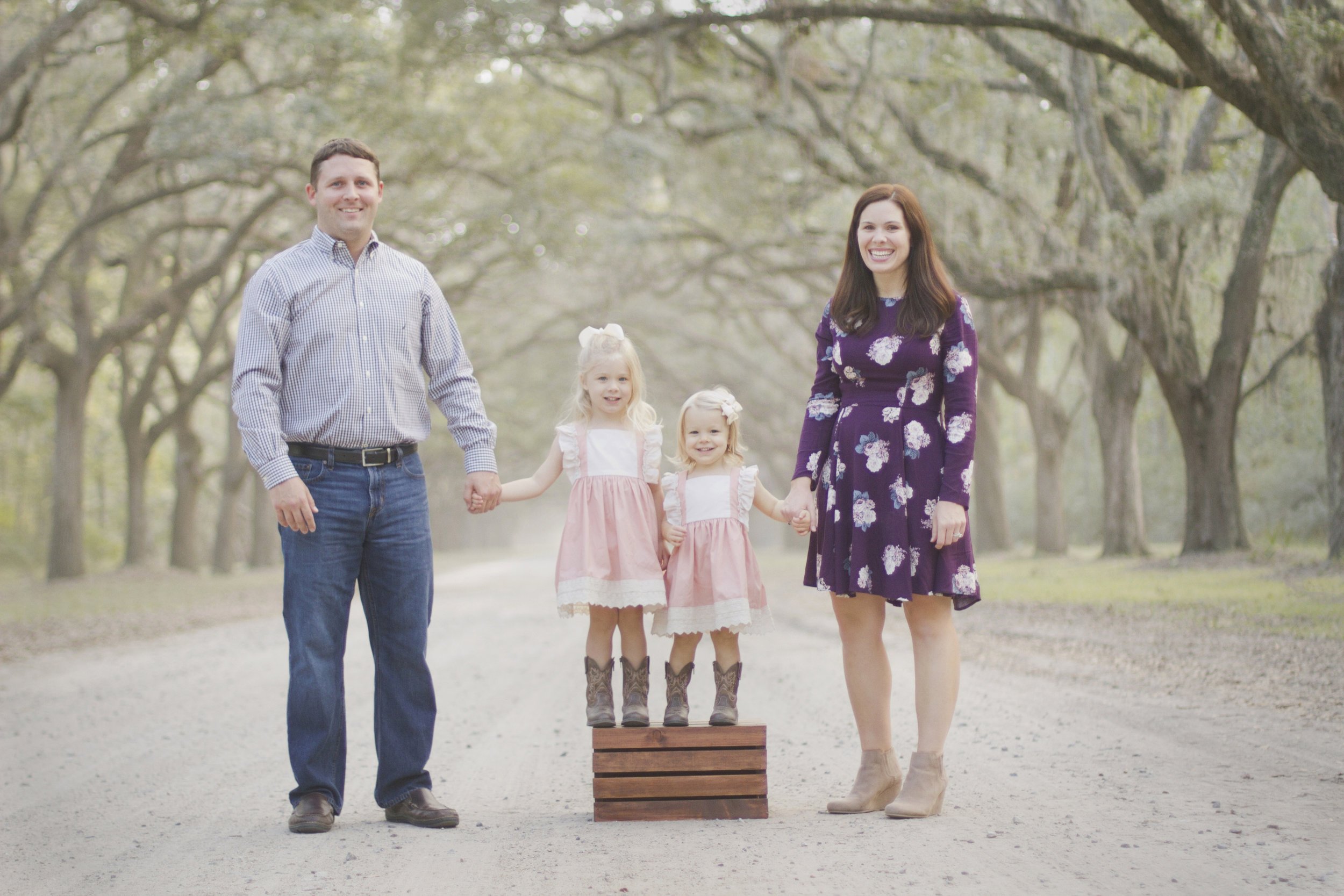 Wormsloe Plantation Family Session