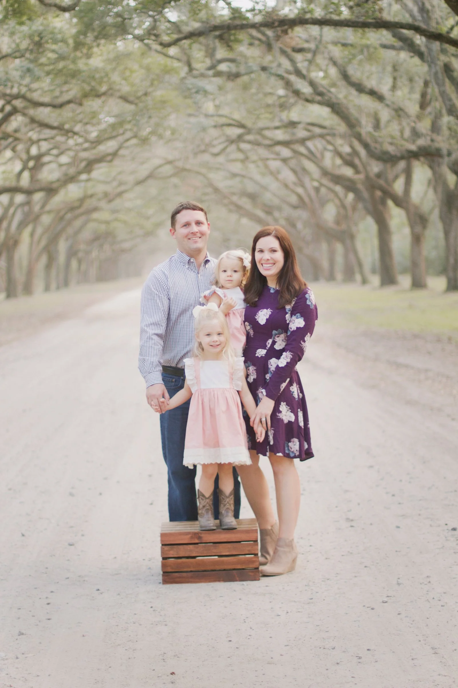 Wormsloe Plantation Family Session