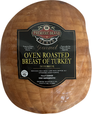 Premiere Brand Meats oven roasted turkey meat provider