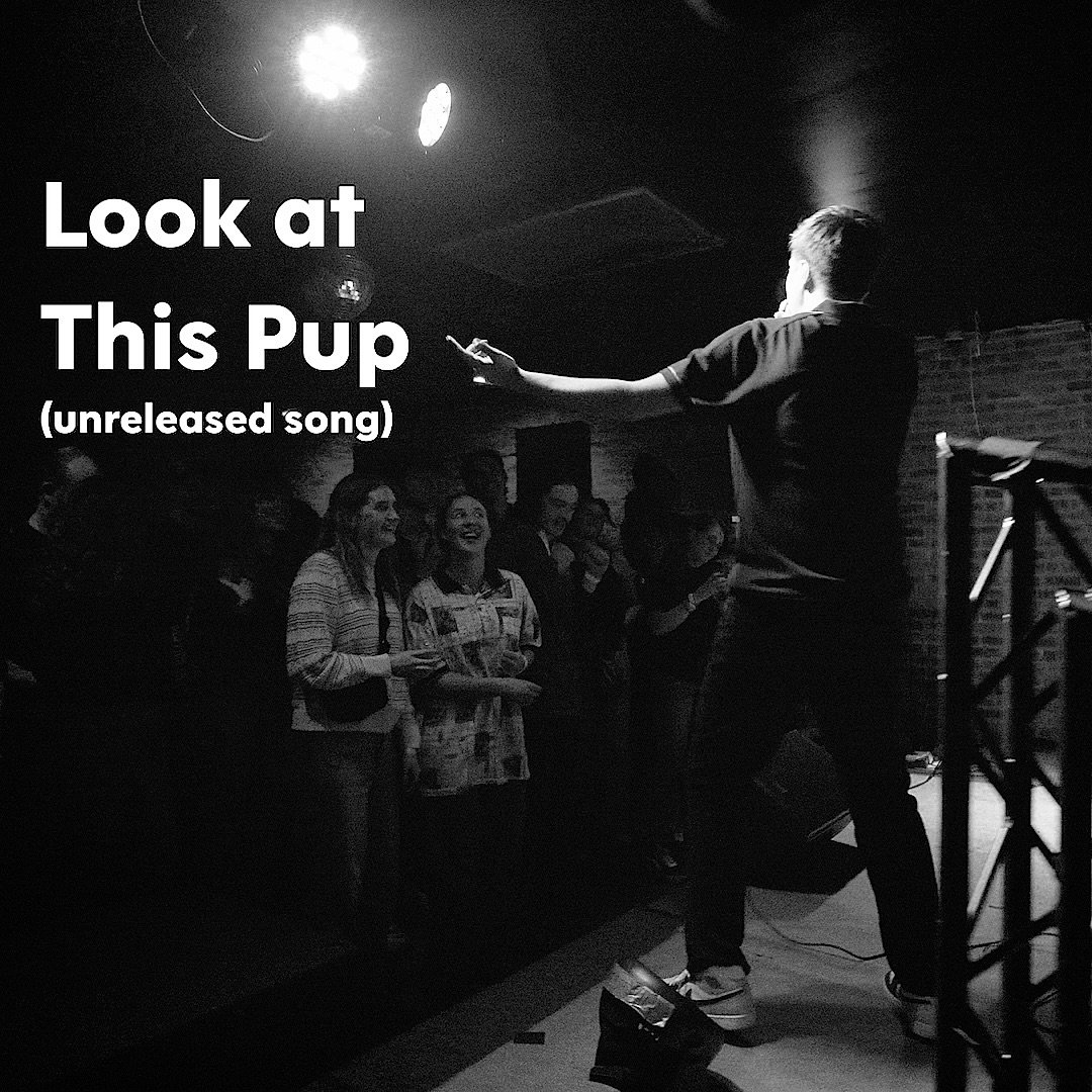 This month's Patreon-exclusive video is a live clip of an unreleased song called &quot;Look at This Pup.&quot; 
🌋The Patreon started off just for my comedy podcast @holysmokespod, but I've ended up using it for bonus Scoochie Boochie stuff as well.
