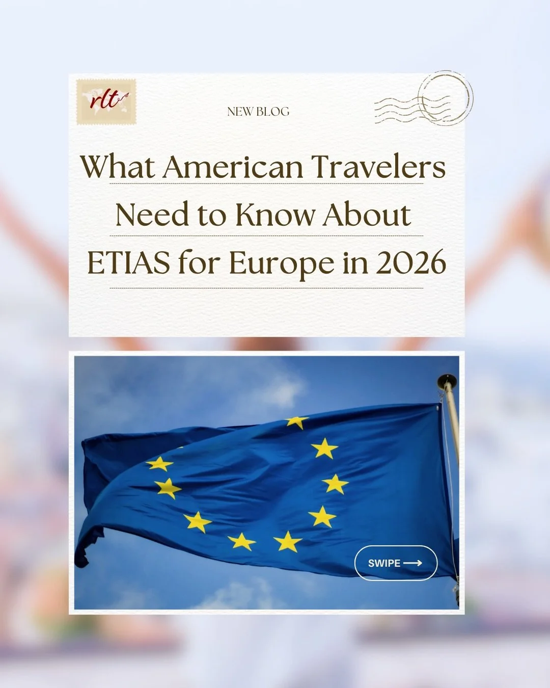 Europe is changing a small (but important) rule for travelers ✈️🇪🇺

Slated to start in late 2026, U.S. passport holders will need an ETIAS travel authorization before visiting most European countries. It&rsquo;s quick, inexpensive, and valid for mu
