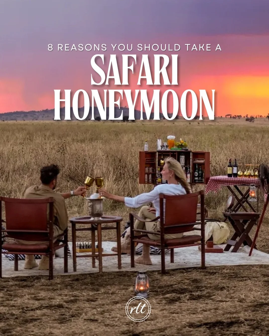 A safari honeymoon just hits different. 🐘✨

One minute you&rsquo;re sipping coffee watching elephants walk past your suite&hellip; the next you&rsquo;re at a candlelit dinner under the stars listening to lions in the distance. Equal parts adventure,