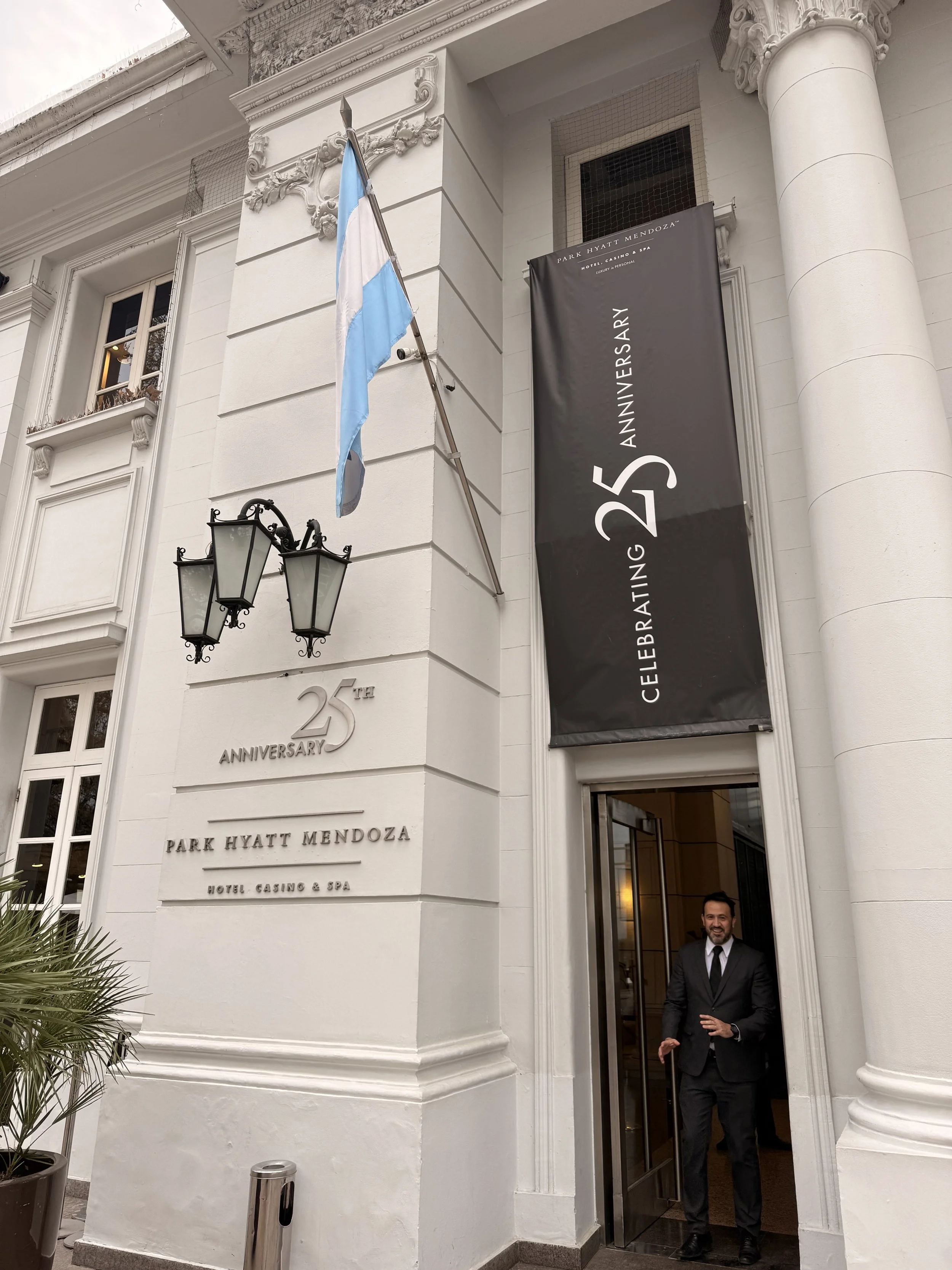 Park Hyatt Mendoza celebrates its 25th anniversary and Red Letter Travel is there to join the celebration.