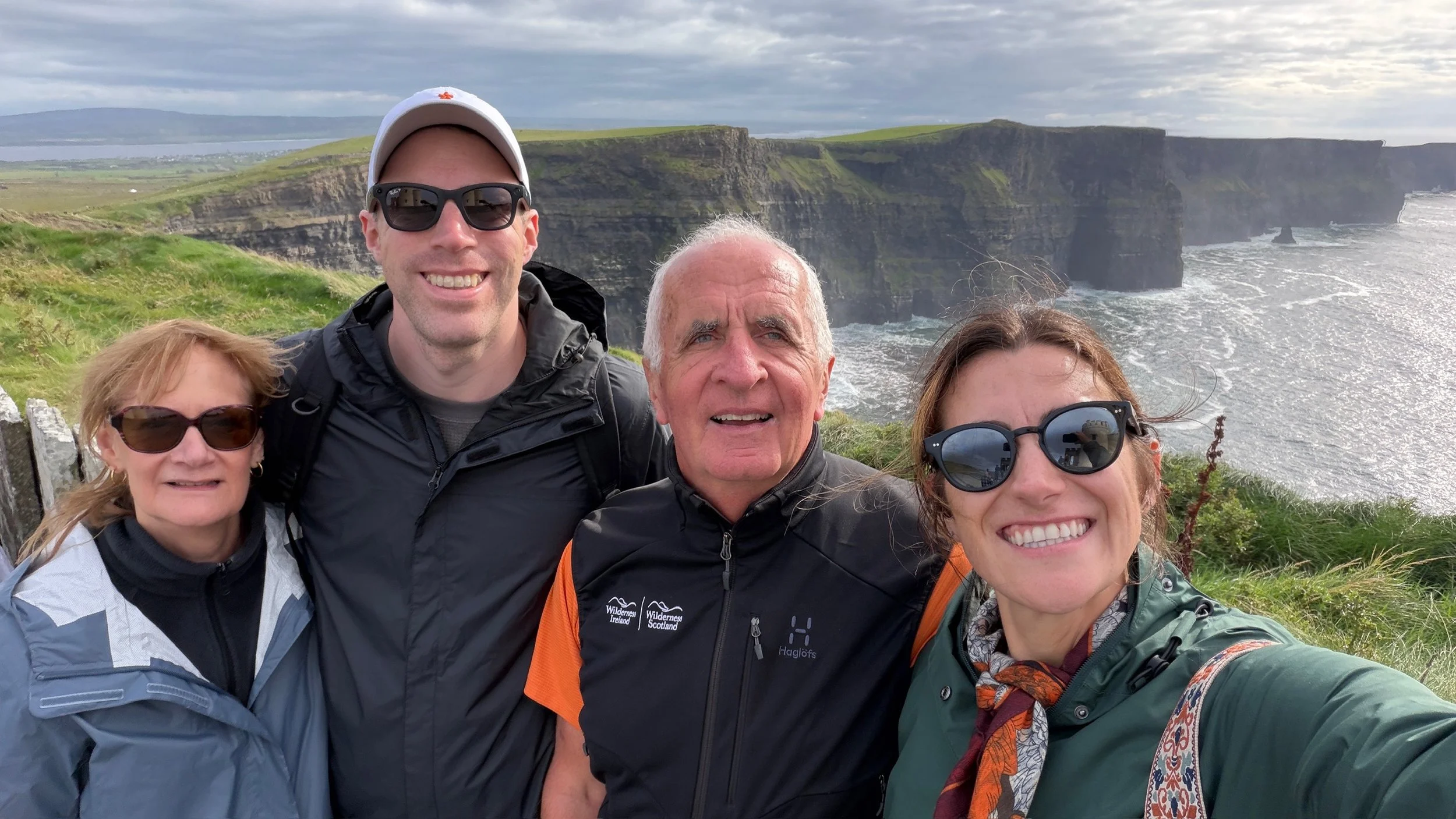 red letter travel at the Cliffs of Moher.
