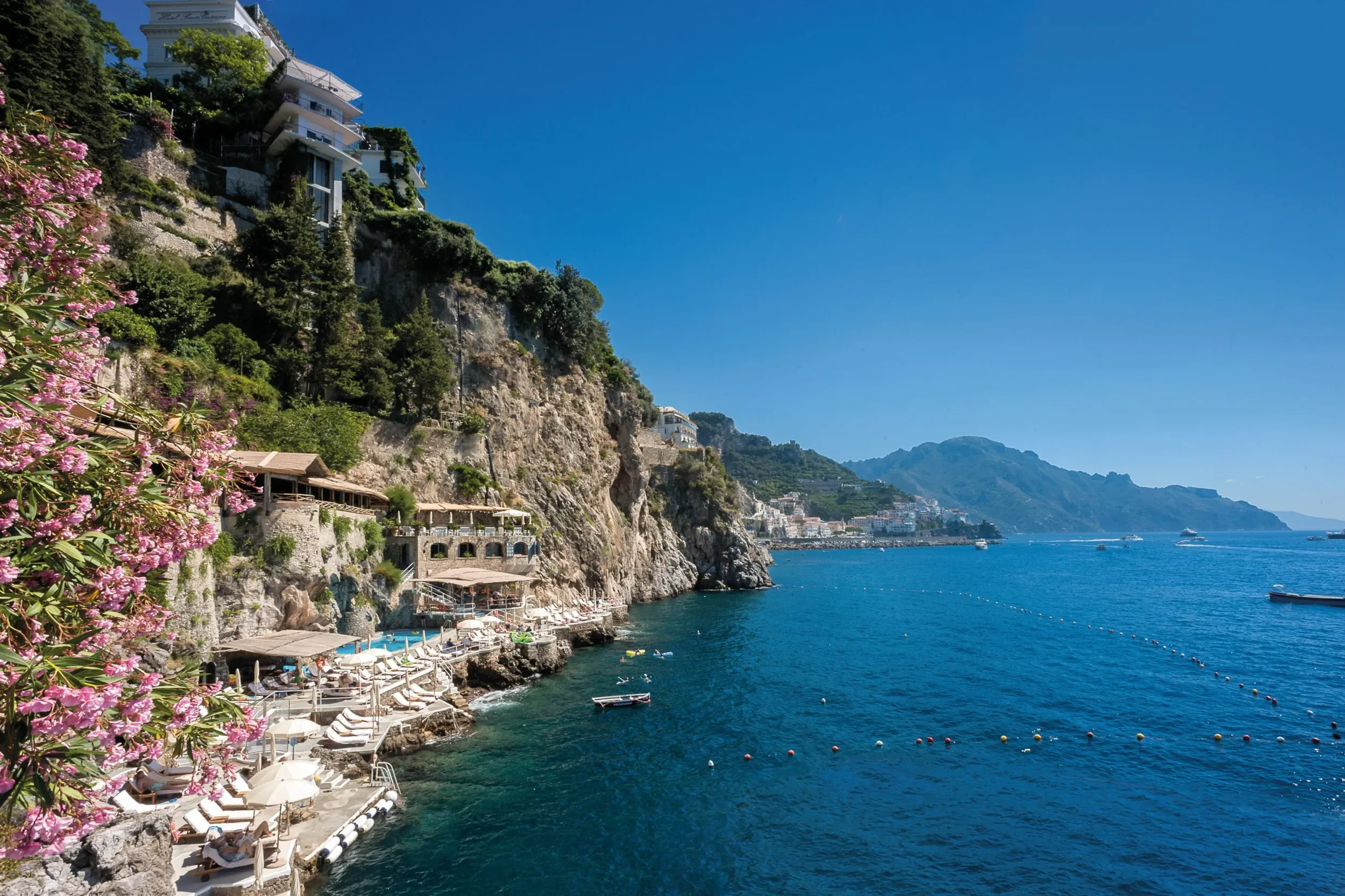 Beach Club at Hotel Santa Caterina