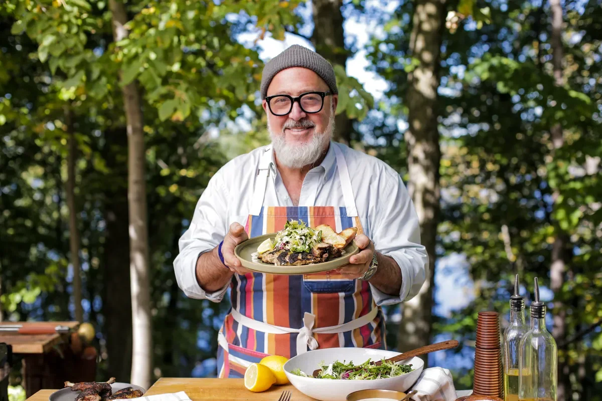 Go on a culinary safari with Andrew Zimmern.