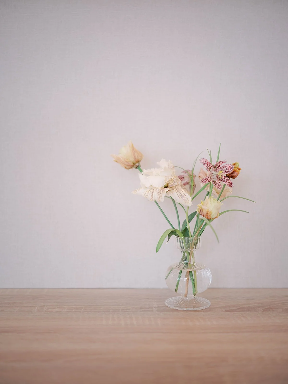 Close up of floral arrangement