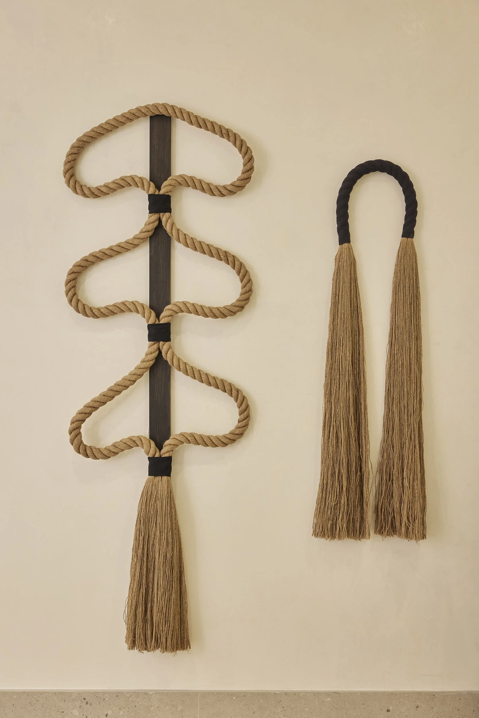 Rope wall art