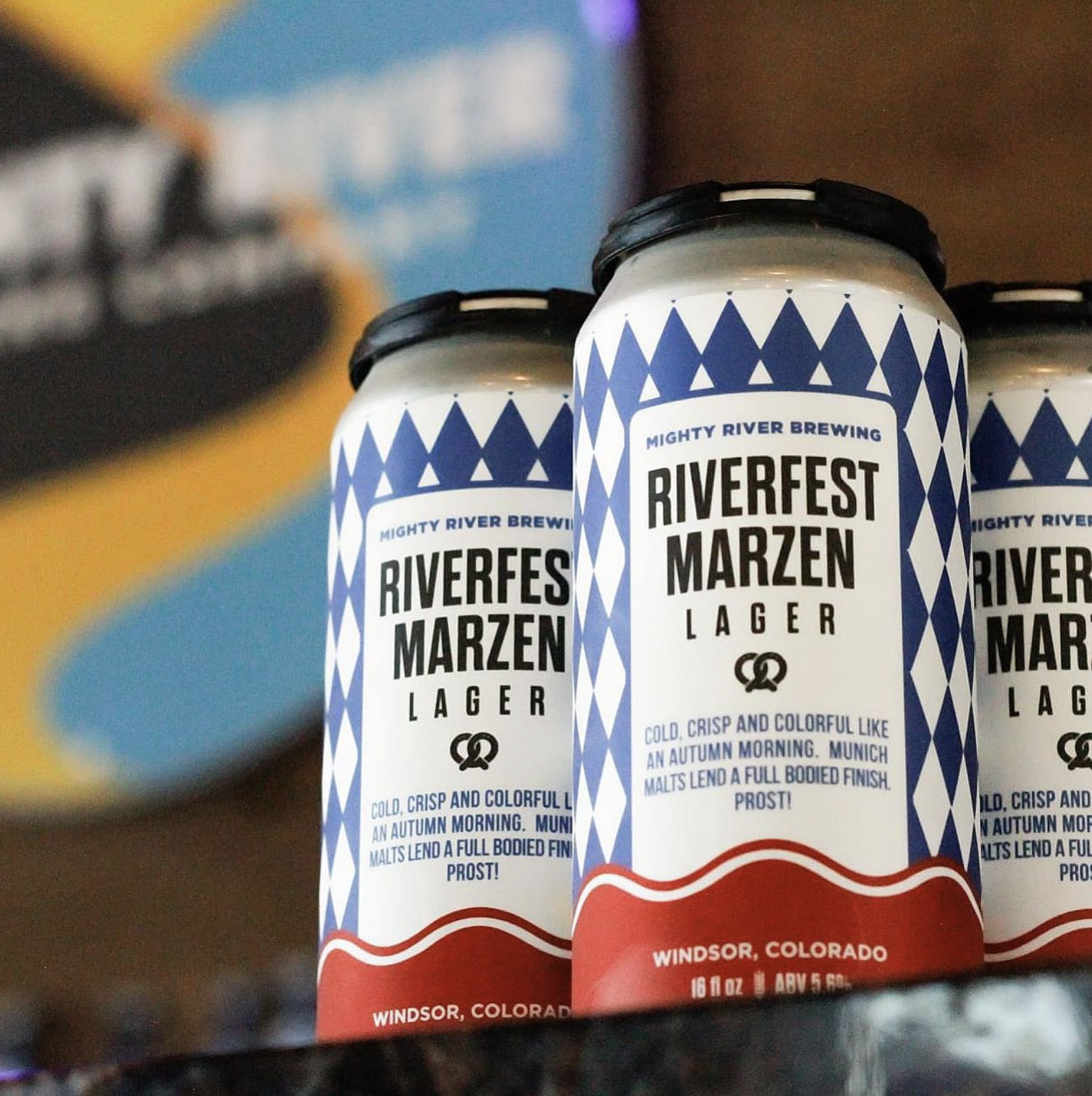 Mighty River Brewing Riverfest Marzen Lager Label