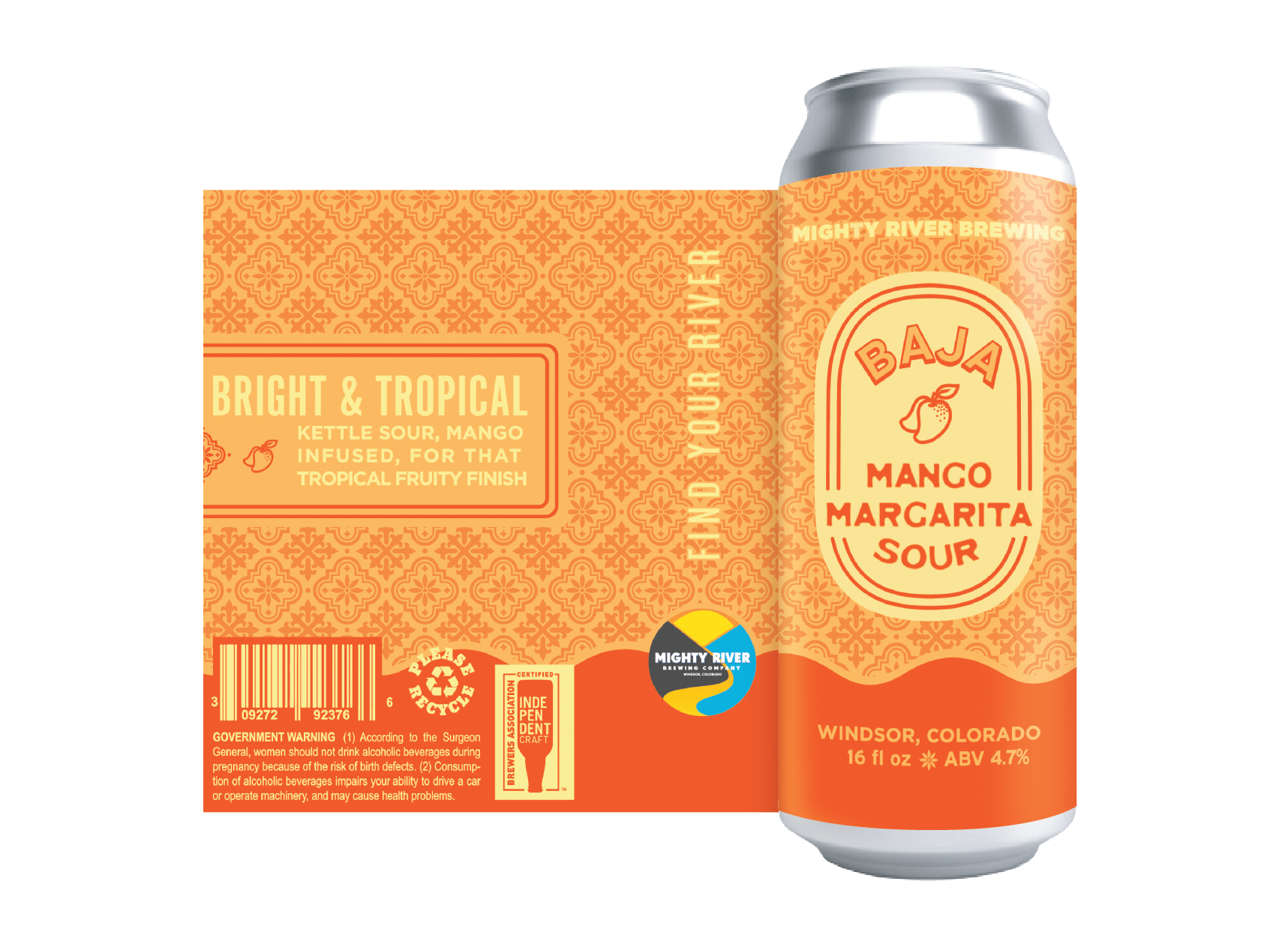 Sour Ale beer label design