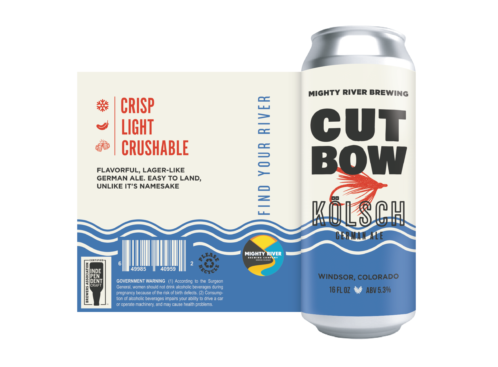 Kolsch Beer Label Design Colorado 