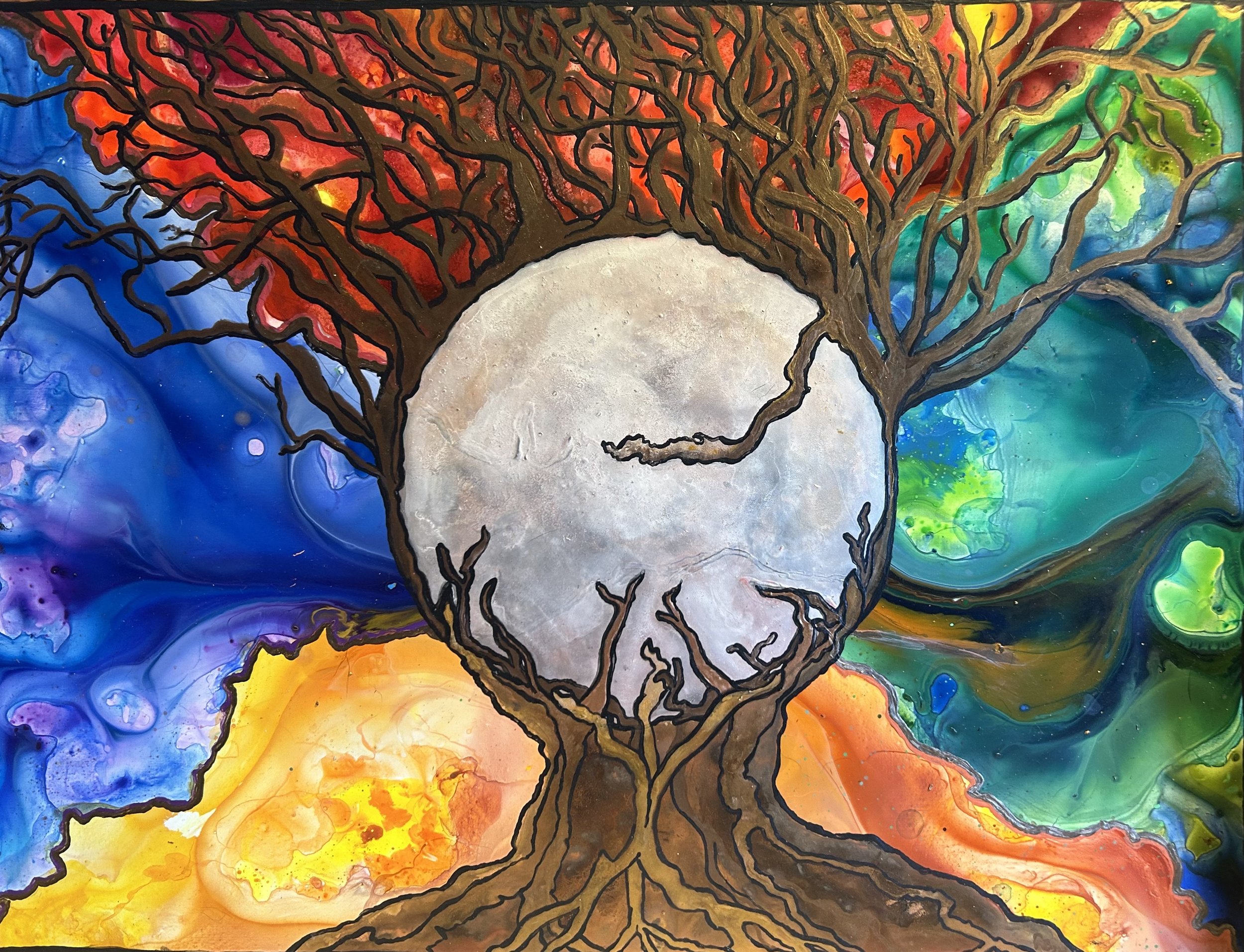 The Crystal Ball Print