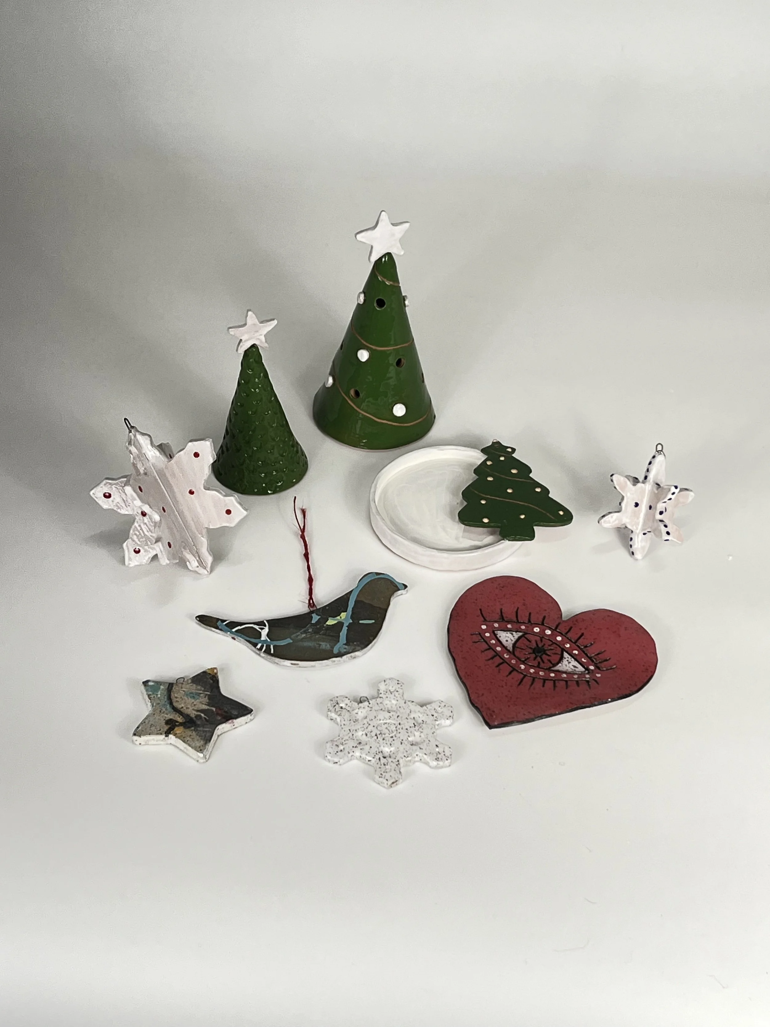 Christmas ornaments and decorations