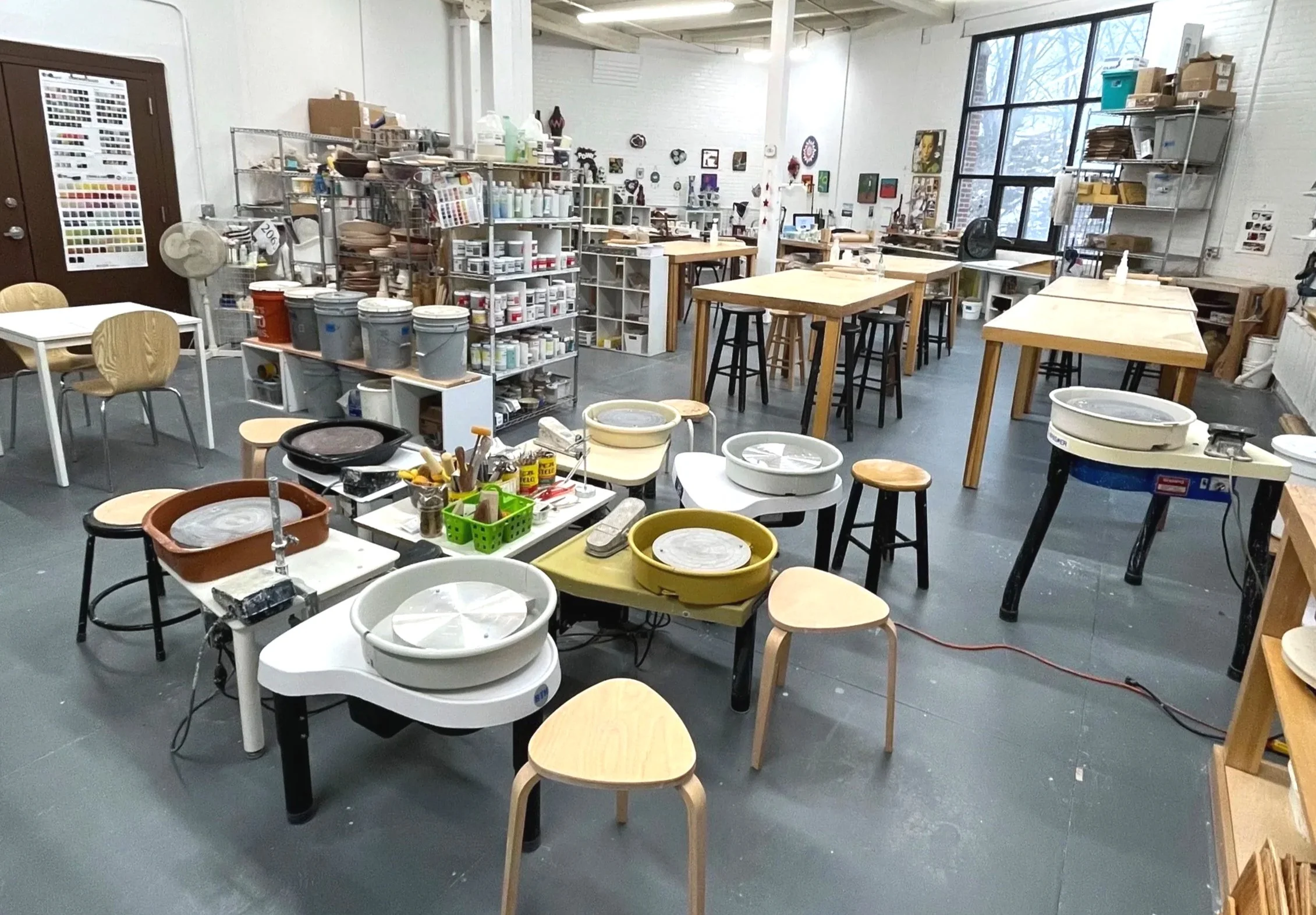 5 Hour Open Studio, Thursdays, 11am-4pm, February 26 - April 2 (6 weeks)