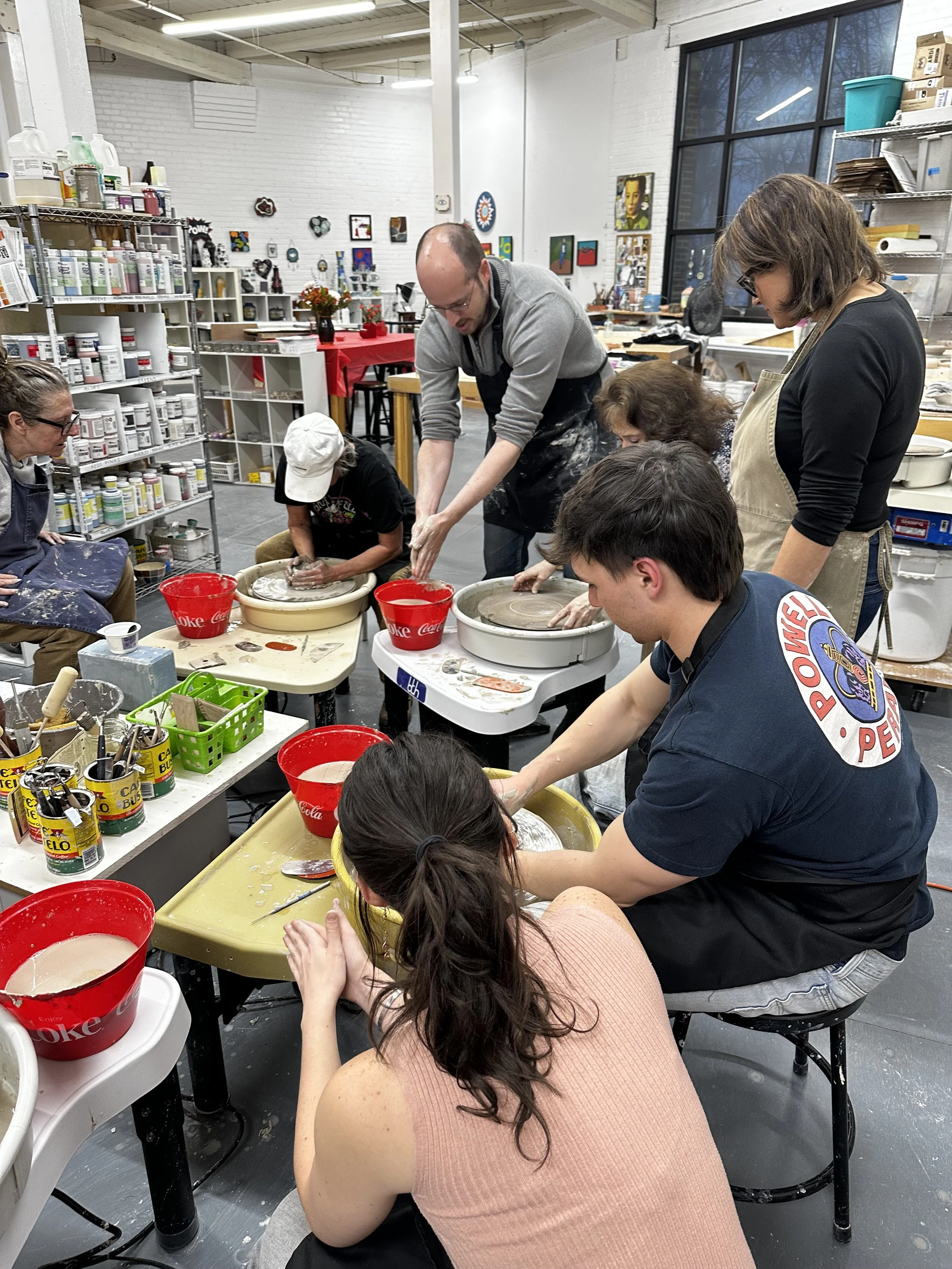 5 Hour Open Studio, Thursdays, 11am-4pm, April 30 - June 4 (6weeks)