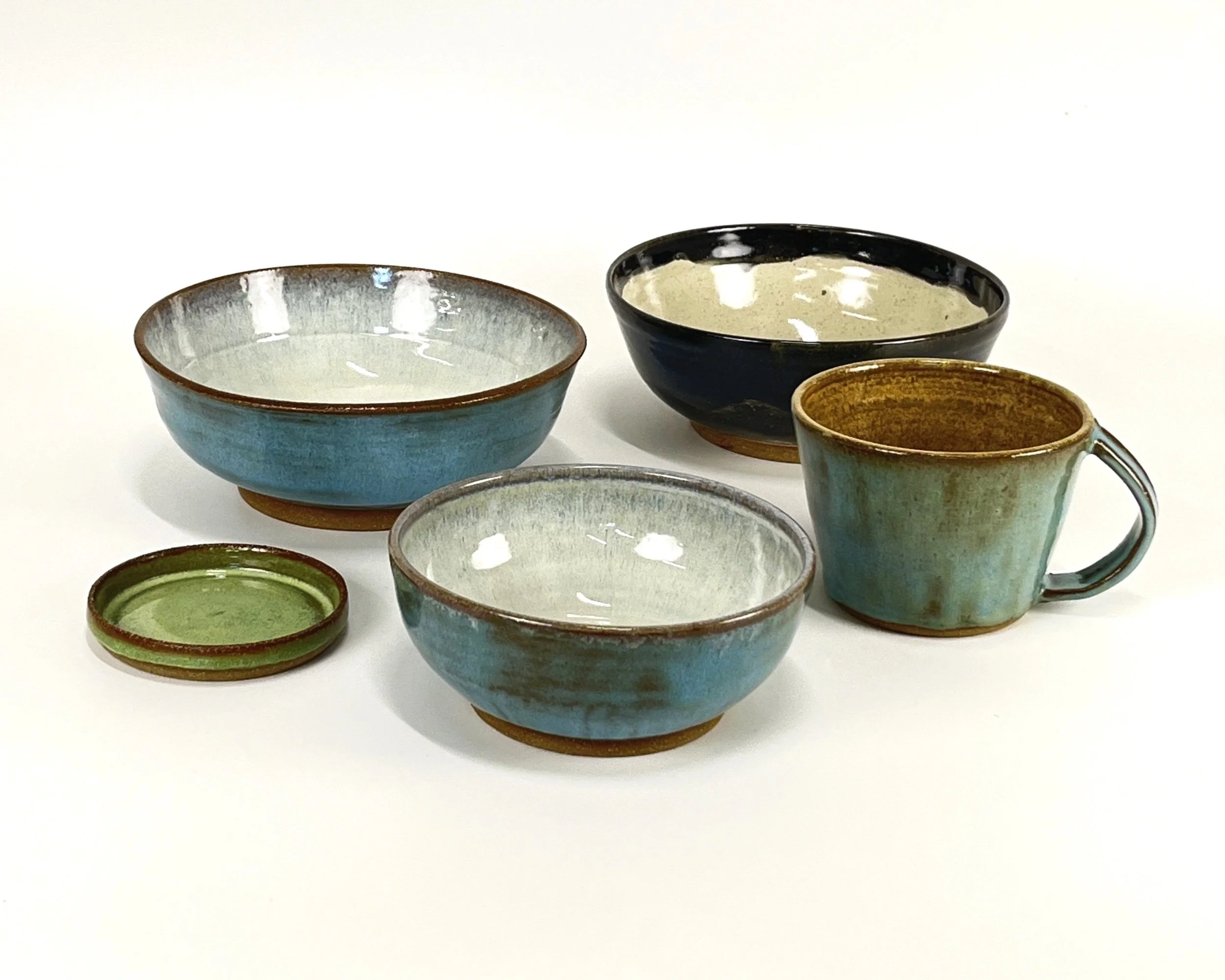 wheel thrown pottery