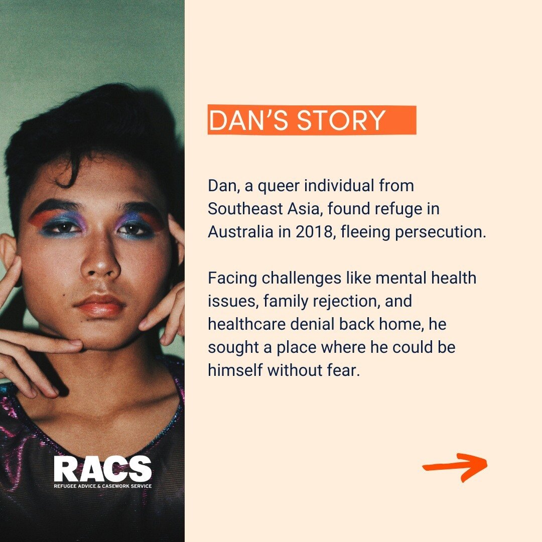 🏳️&zwj;🌈 Dan's Journey to Freedom &amp; Acceptance 🏳️&zwj;🌈

In search of a life where love and identity are not grounds for persecution, Dan* embarked on a life-changing journey from Southeast Asia to Australia.

🔹Why Dan's Story Matters: His p