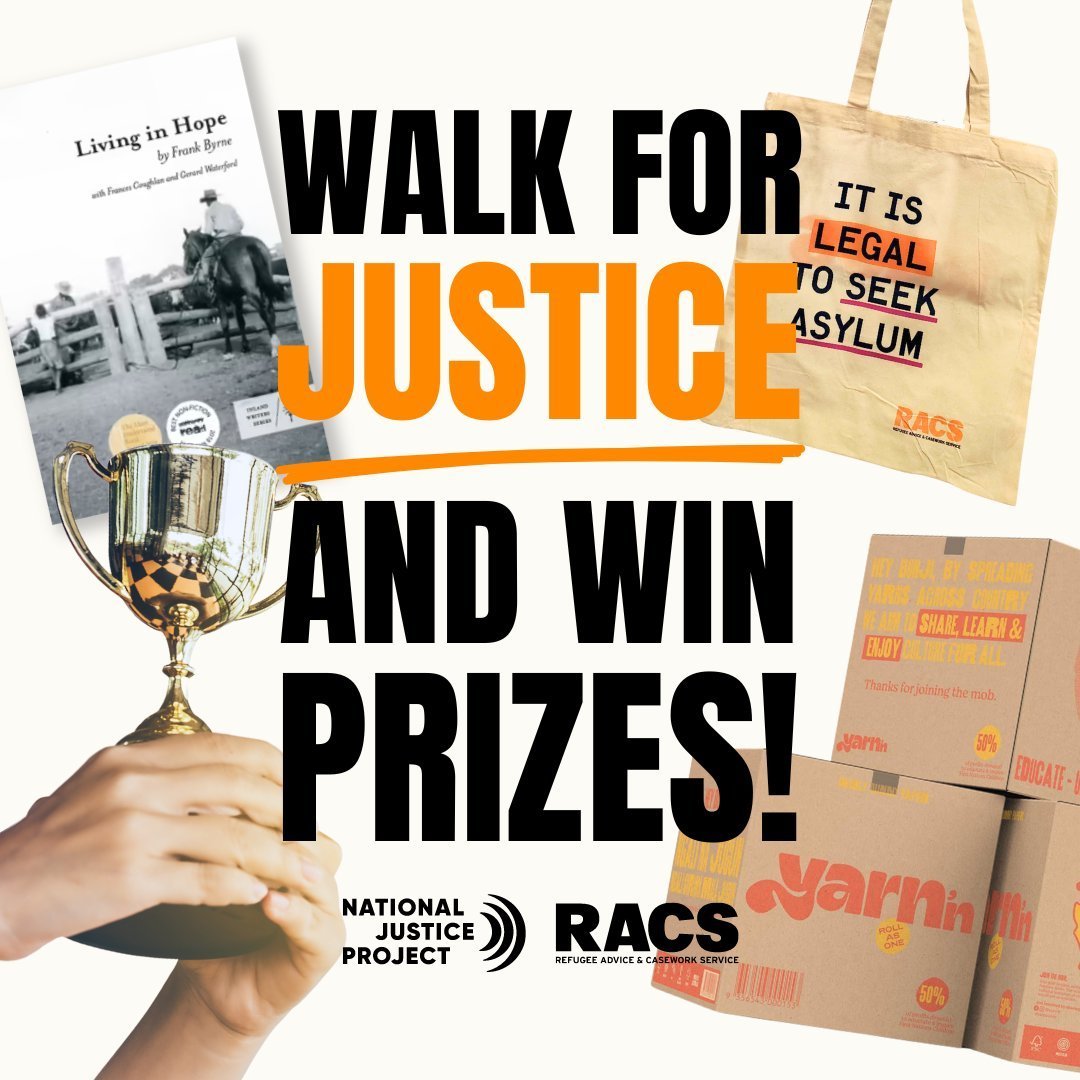 The Walk for Justice NSW is all about celebrating pro bono legal work and funding critical access to justice. But it's also a chance to win some awesome prizes!

🏆 TOP FIRM FUNDRAISER will be taking home the Walk for Justice Cup! Yes, that means boa