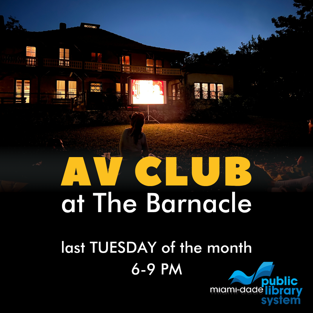 AV Club, monthly 16mm film screenings at The Barnacle
