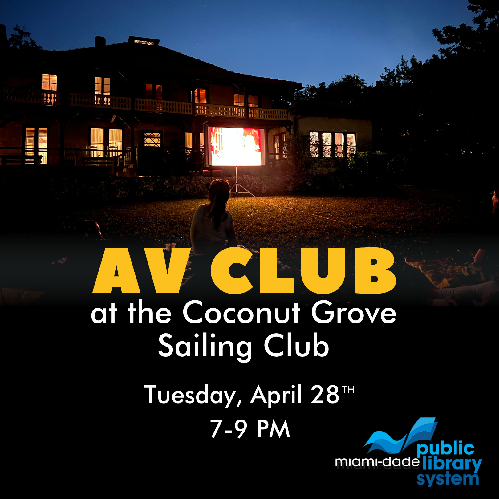 AV Club film screening at the barnacle