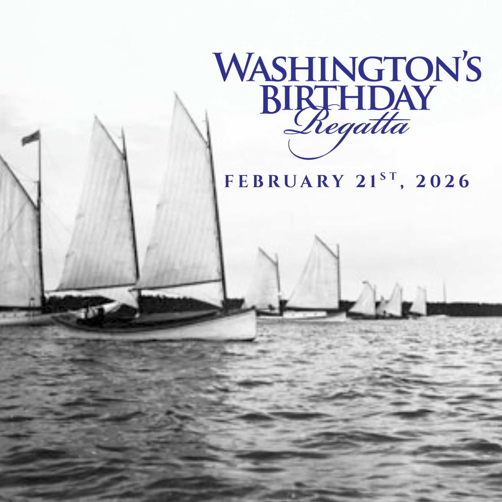 Annual Washington's Birthday Regatta on Biscayne Bay, established in 1887