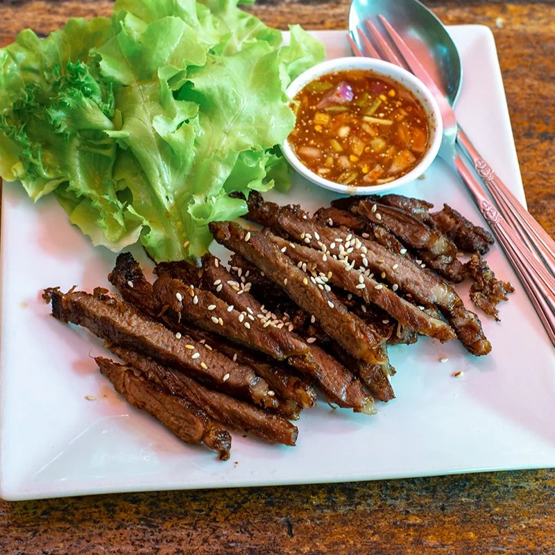 Garlic Butter Beef Frying Steaks