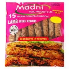 Madni Lamb Seekh Kebabs 15 pcs
