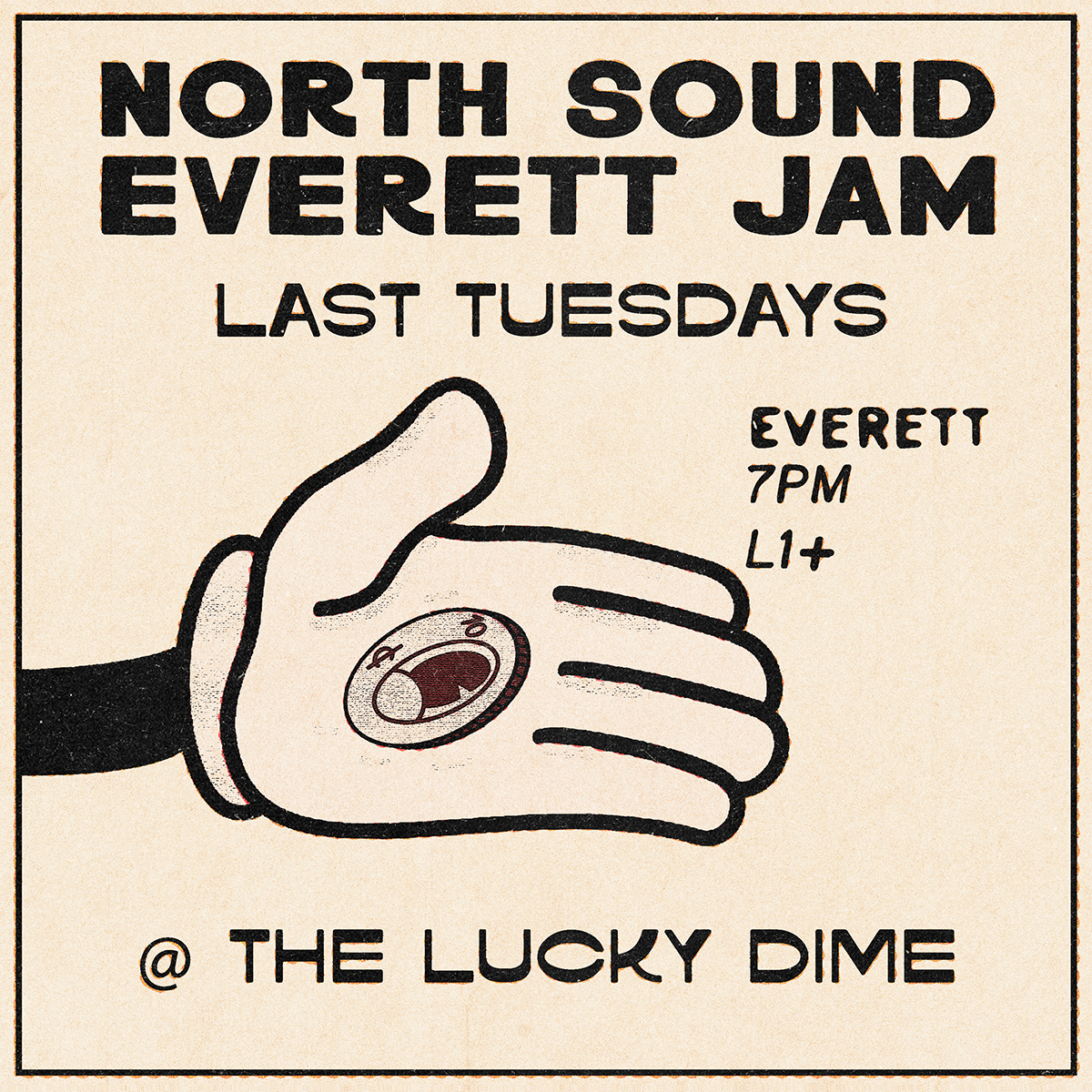 Hosted by Phil Korpeck, take a drive up north and support the growing Everett scene of pickers. Every Last Tuesday