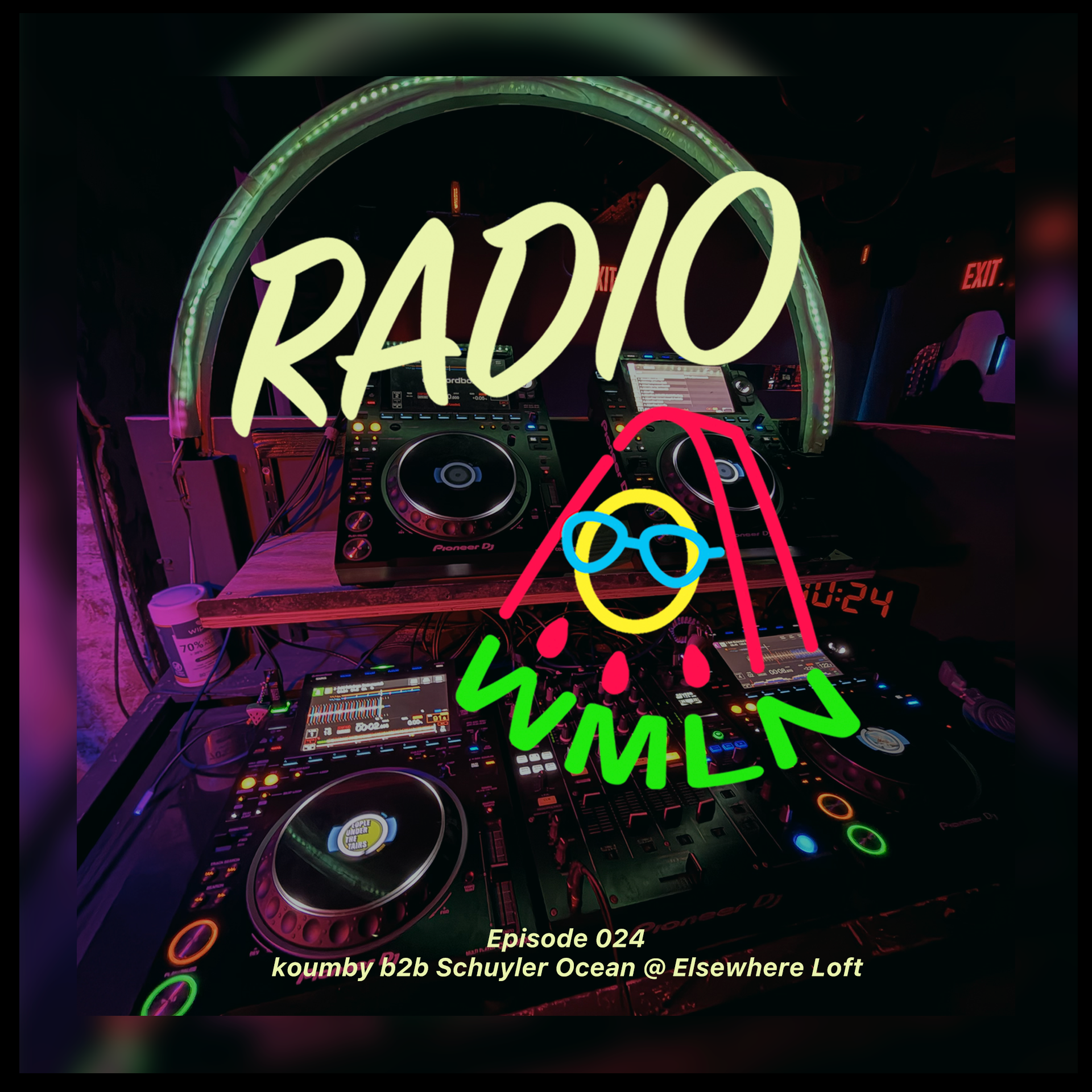 Radio WMLN | Episode 024 | koumby b2b Schuyler Ocean @ Elsewhere Loft