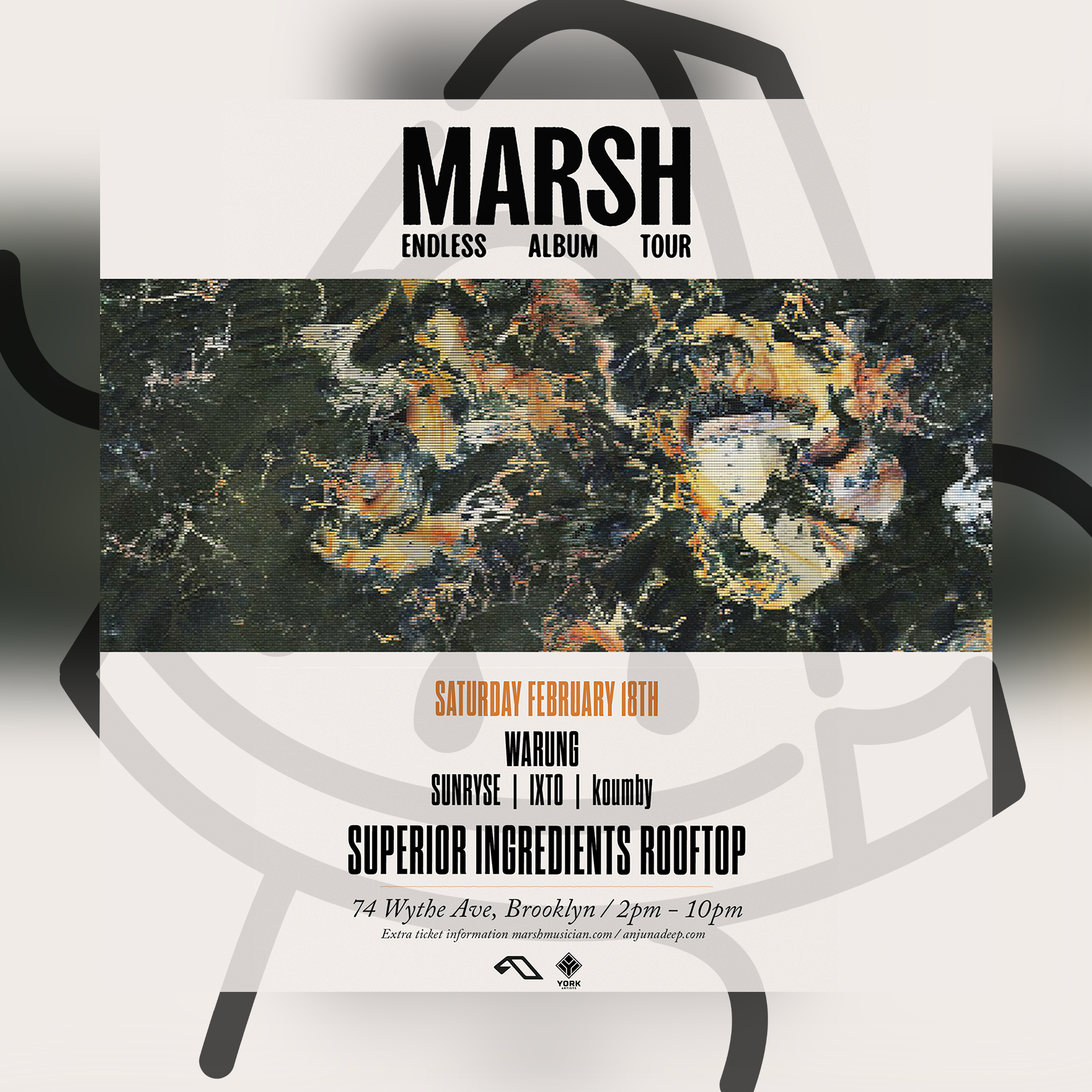 Endless Album Tour NYC | Support For Marsh