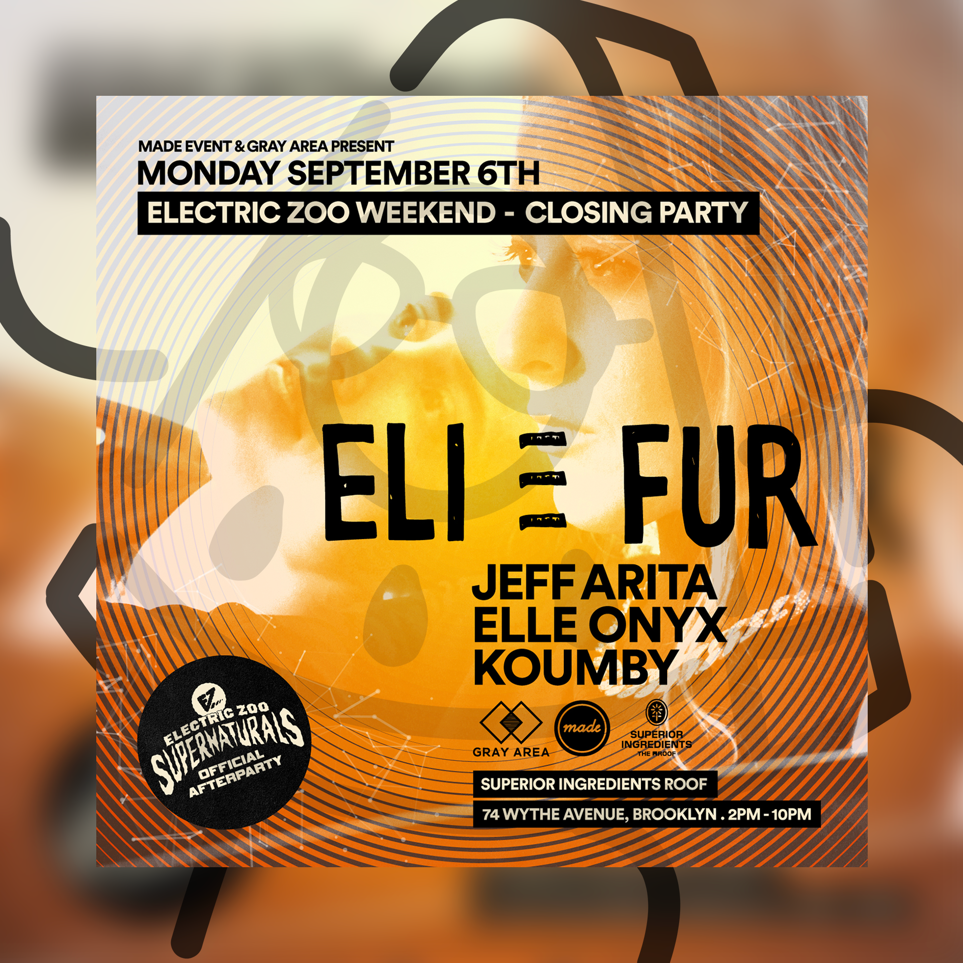 2021 EZoo Closing Party | Support for Eli & Fur