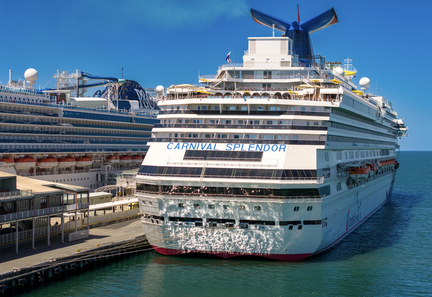 Carnival Cruise Line drone shoot, Port of Melbourne