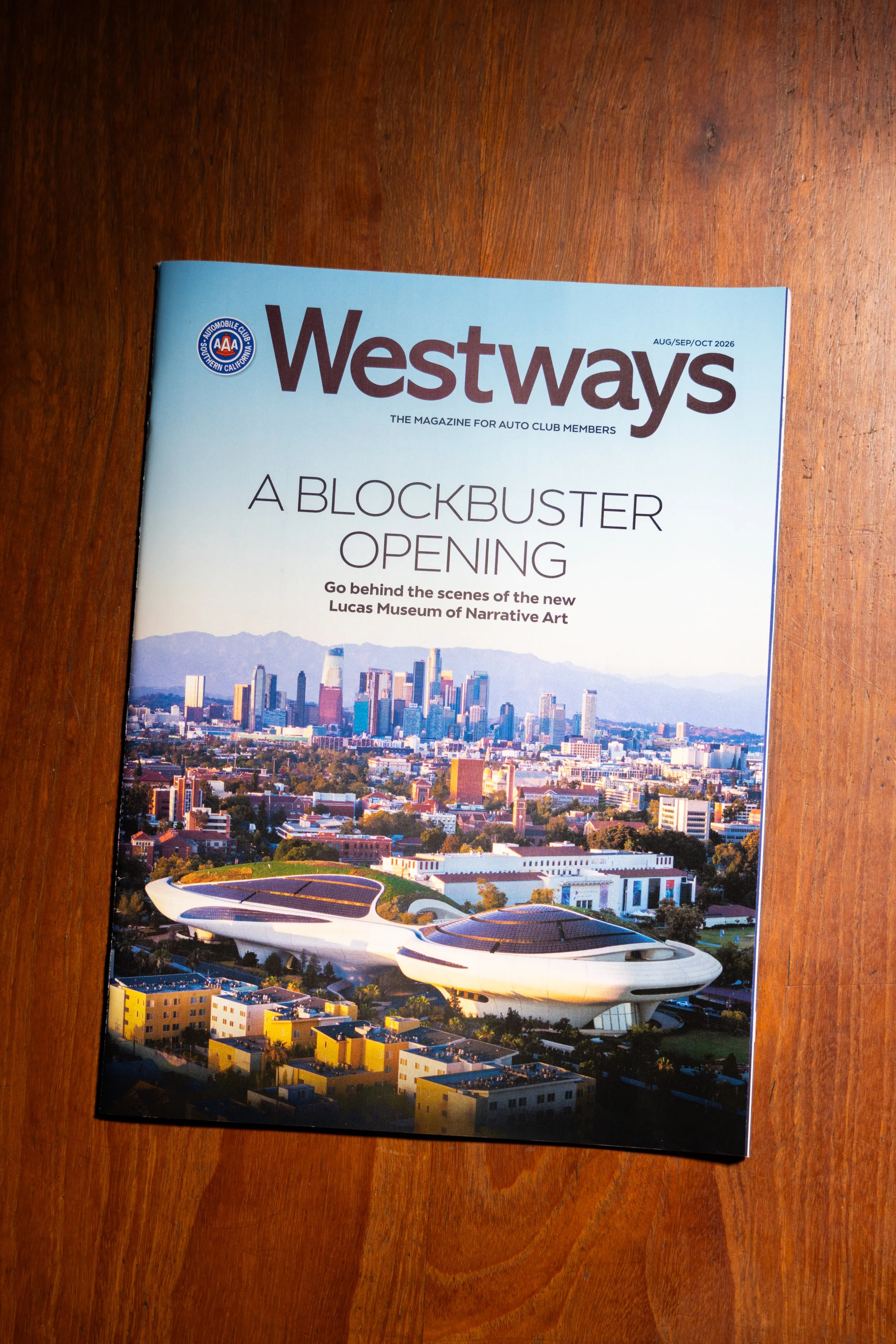 AAA Westways Magazine - George Lucas Museum