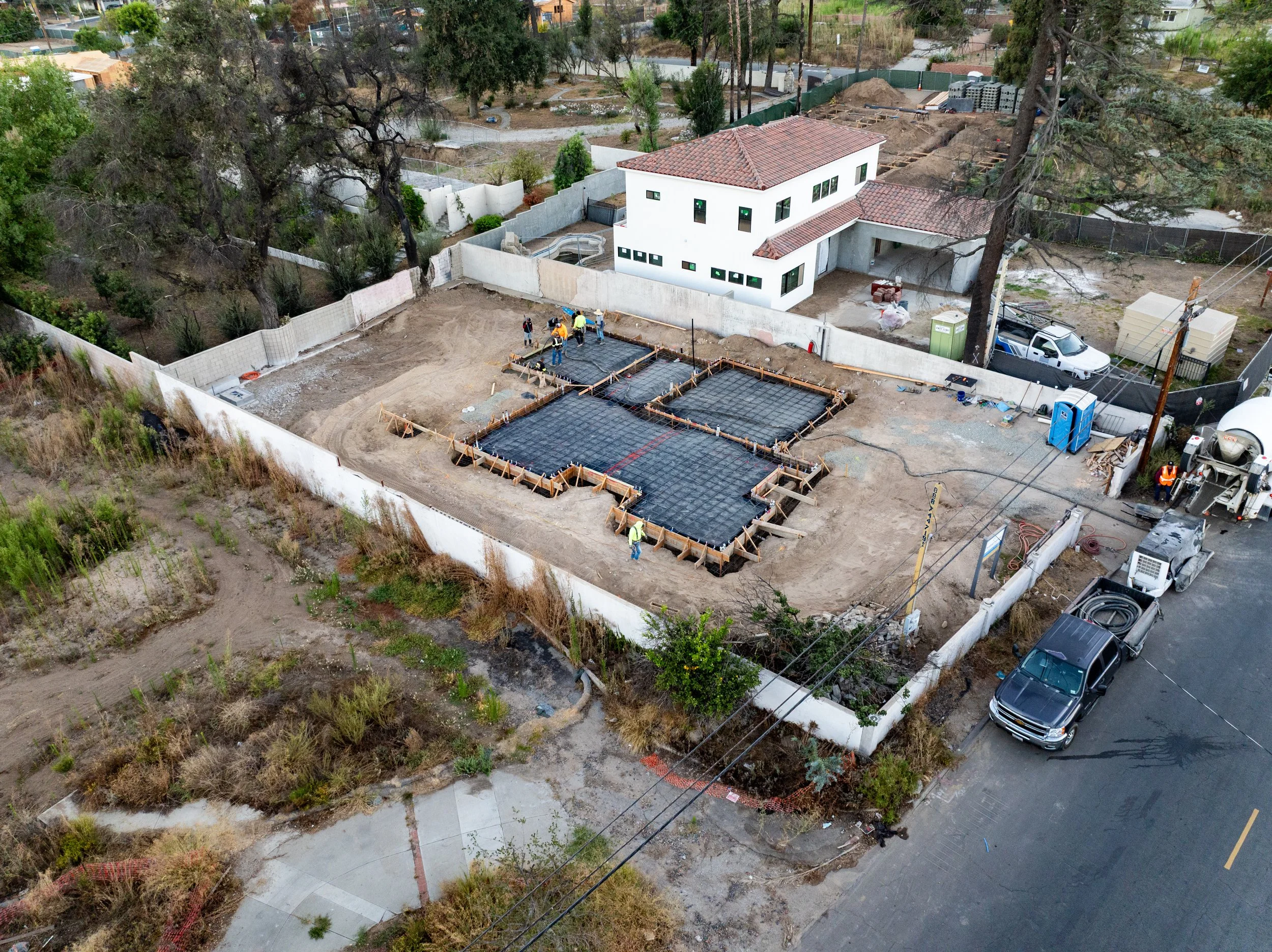 Concrete Pour - Altadena CA