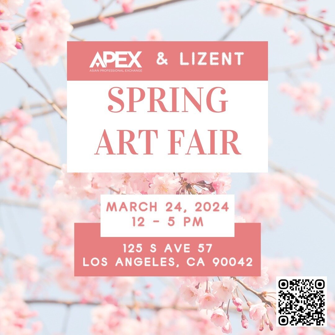 Don't miss out on Lizent Spring Art Fair this Sunday, March 24th! Join Apex for an exciting day filled with arts &amp; crafts, food &amp; beverages, interactive games, an immersive performance, a raffle, and a hanfu experience.

The link to purchase 